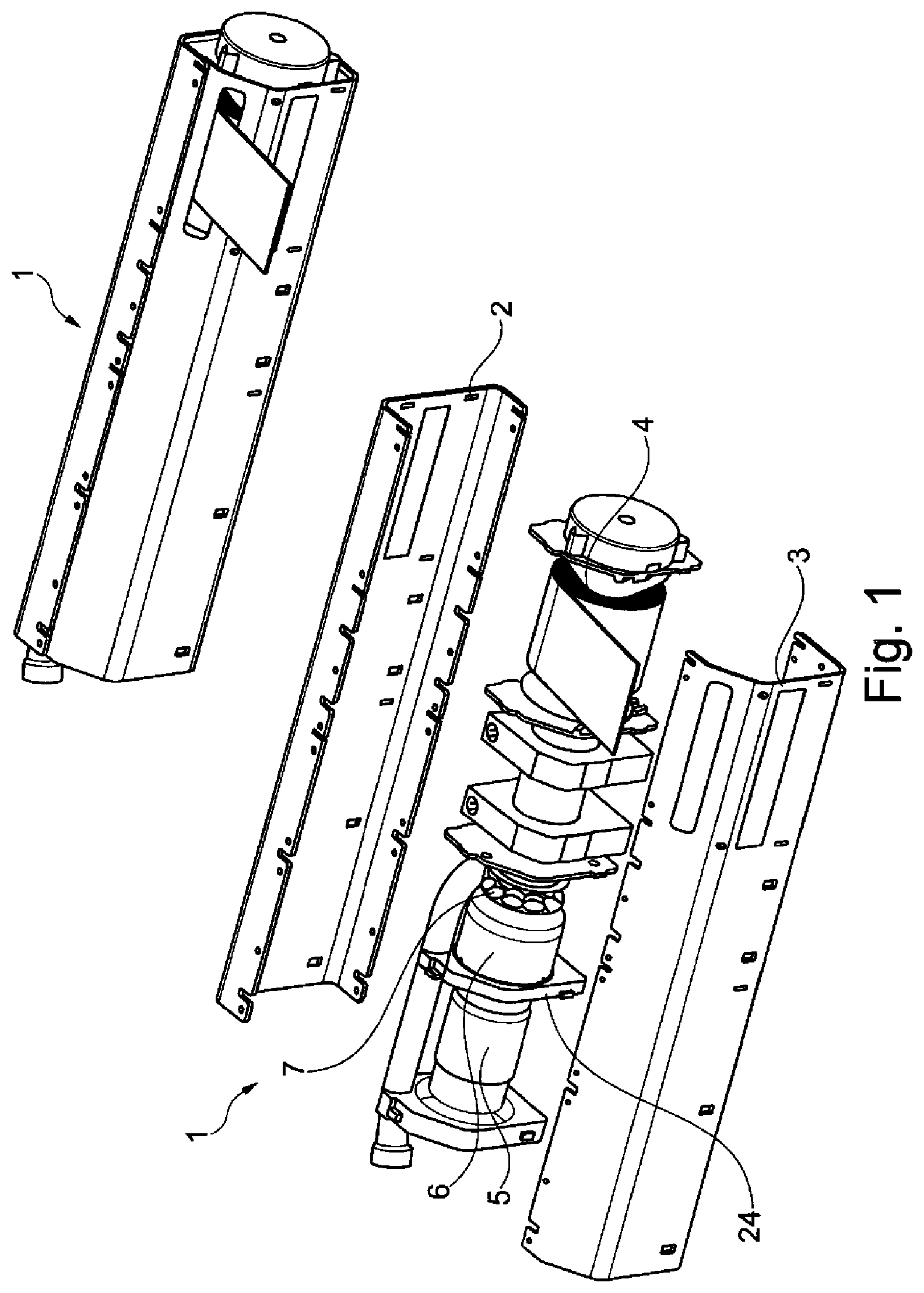 Patent US12304420 — Belt retractor — Figure 1
