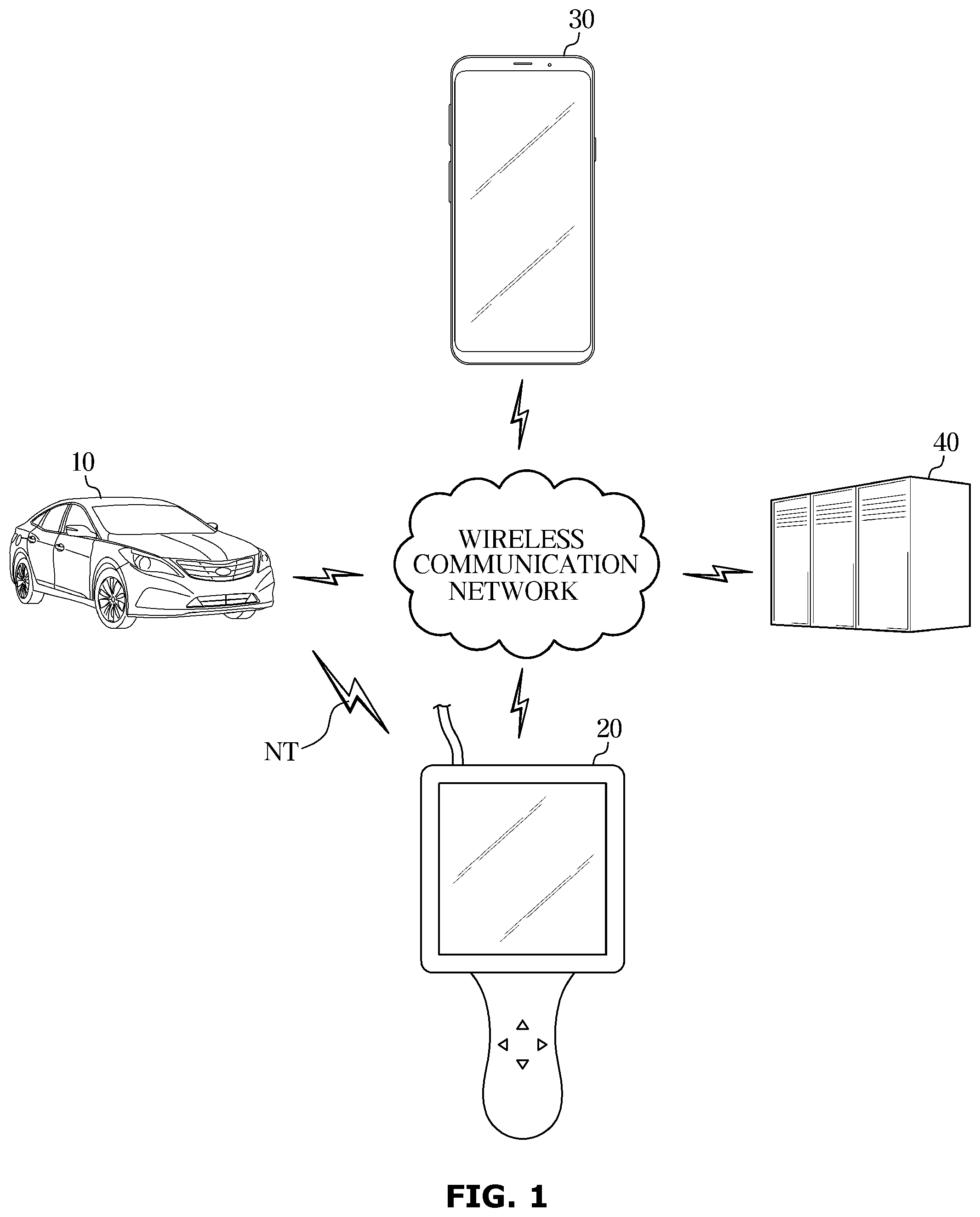 Patent US12304426 Figure 1 – Fingerprint data reset system and fingerprint data reset method