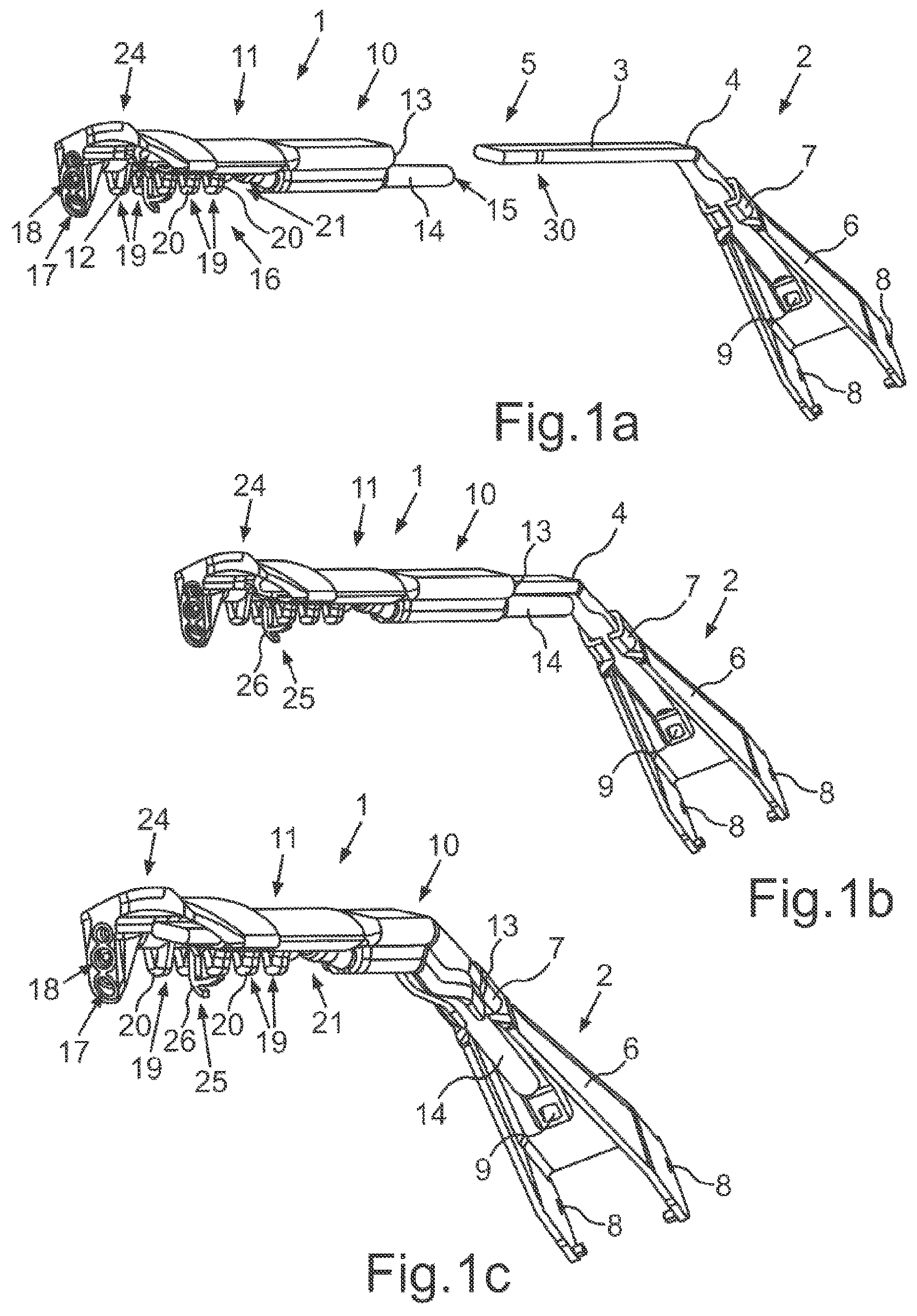 Patent US12304432 — Wind deflector for a windscreen wiper system of a motor vehicle — Figure 1