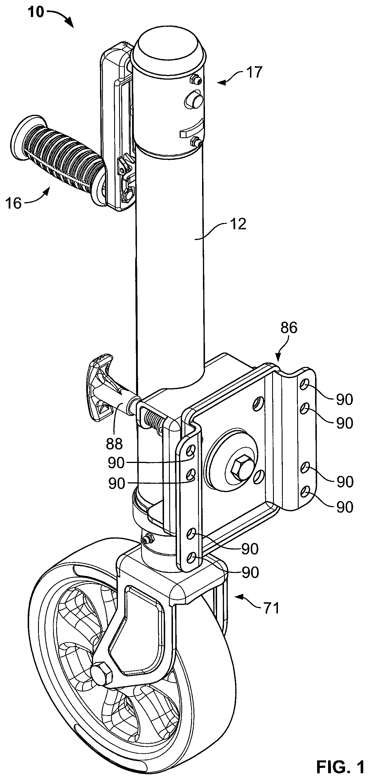 Patent US12304439 — Jack assembly — Figure 1