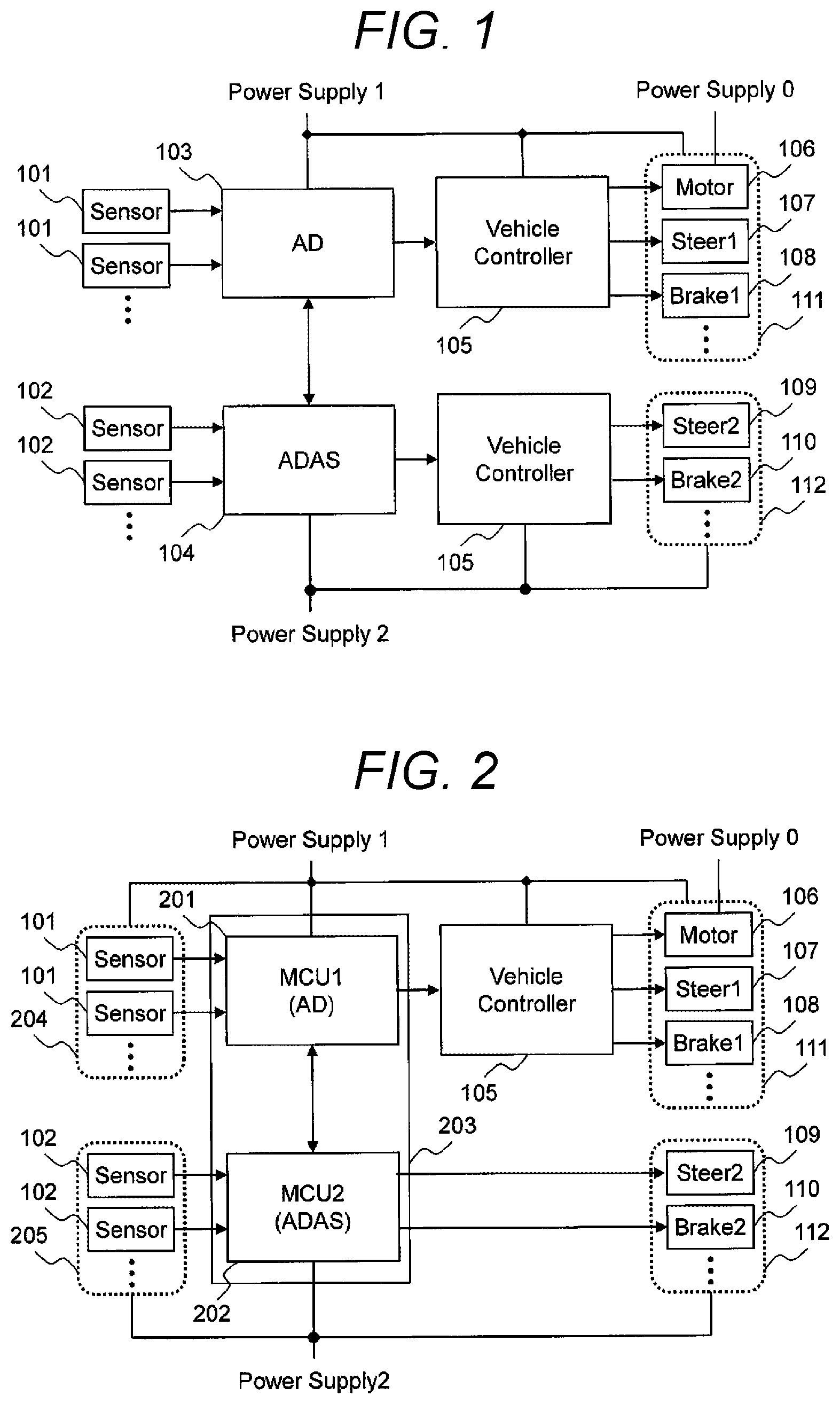 Patent US12304508 — Electronic control device and vehicle control method — Figure 1