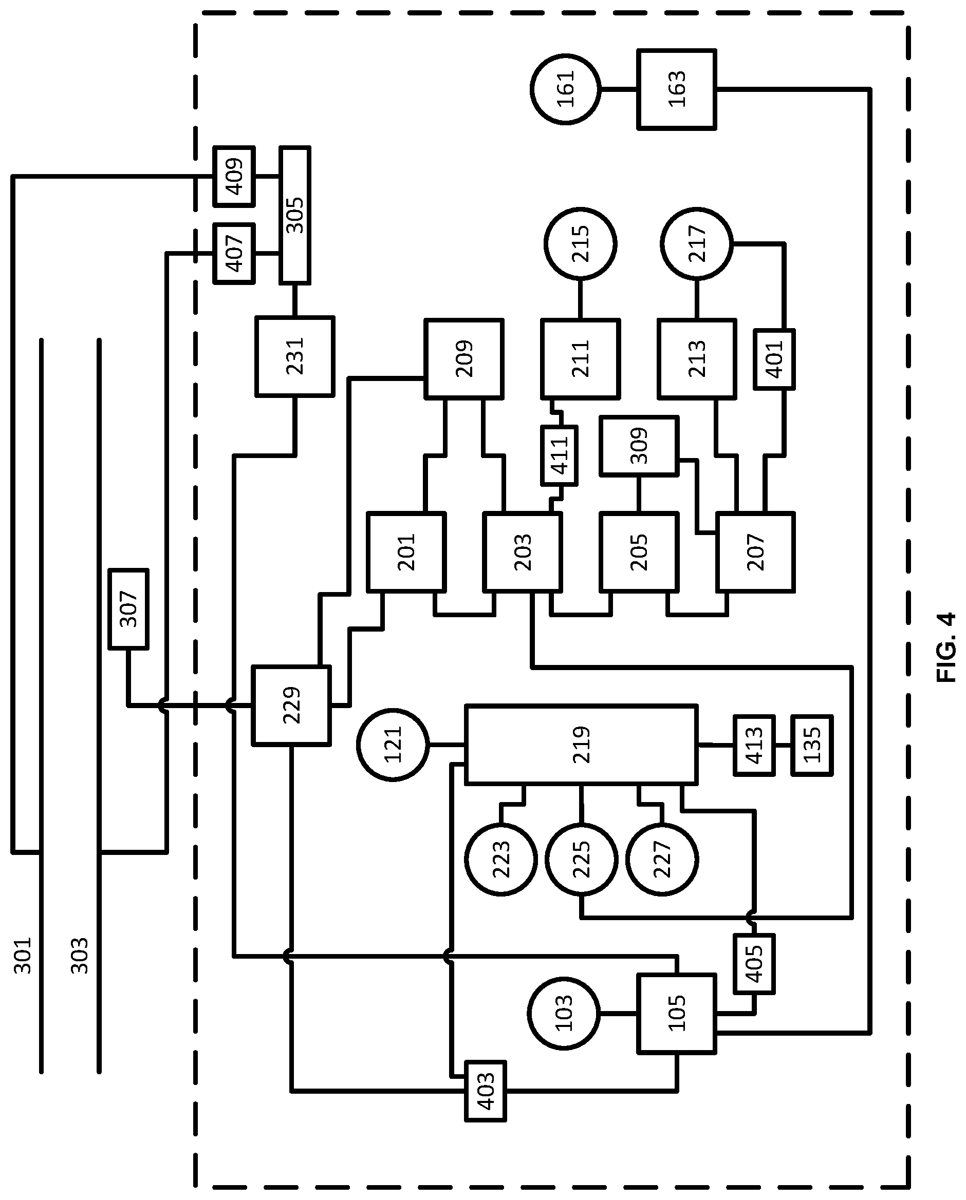 Patent US12304541 Figure 4 – Station time, grade time, stop time, and relay time testing device