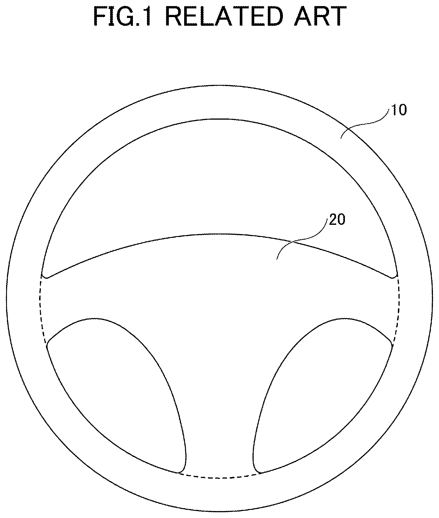 Patent US12304549 Figure 1 – Sensor device and steering wheel