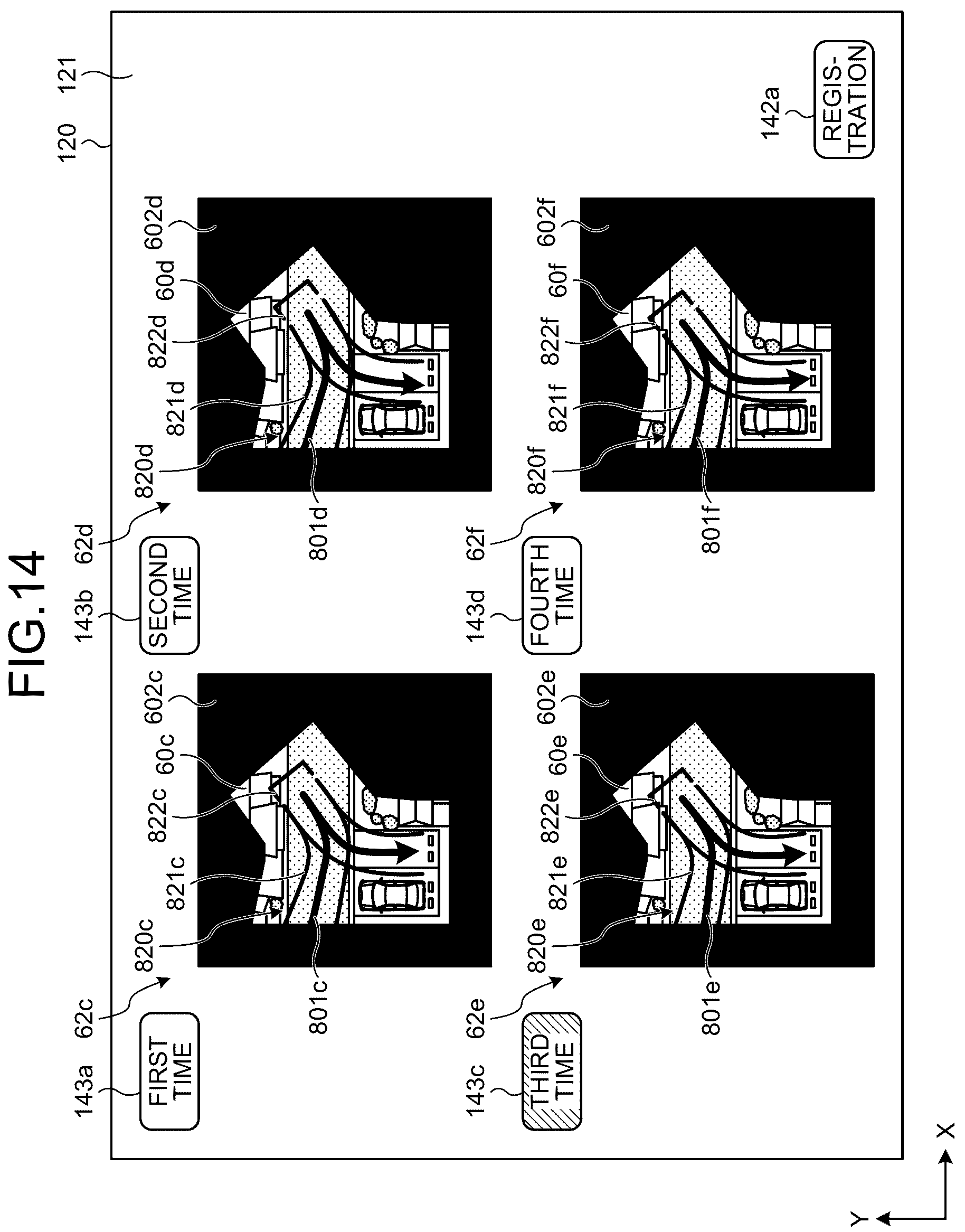 Patent US12304559 Figure 8 – Parking assist method and parking assist device