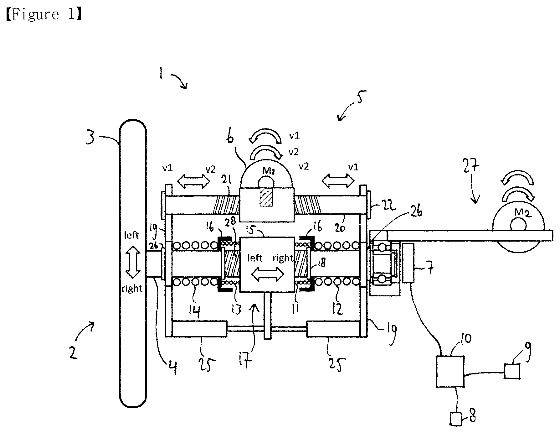 Patent US12304575 — Steering system having a steering-feel unit — Figure 1