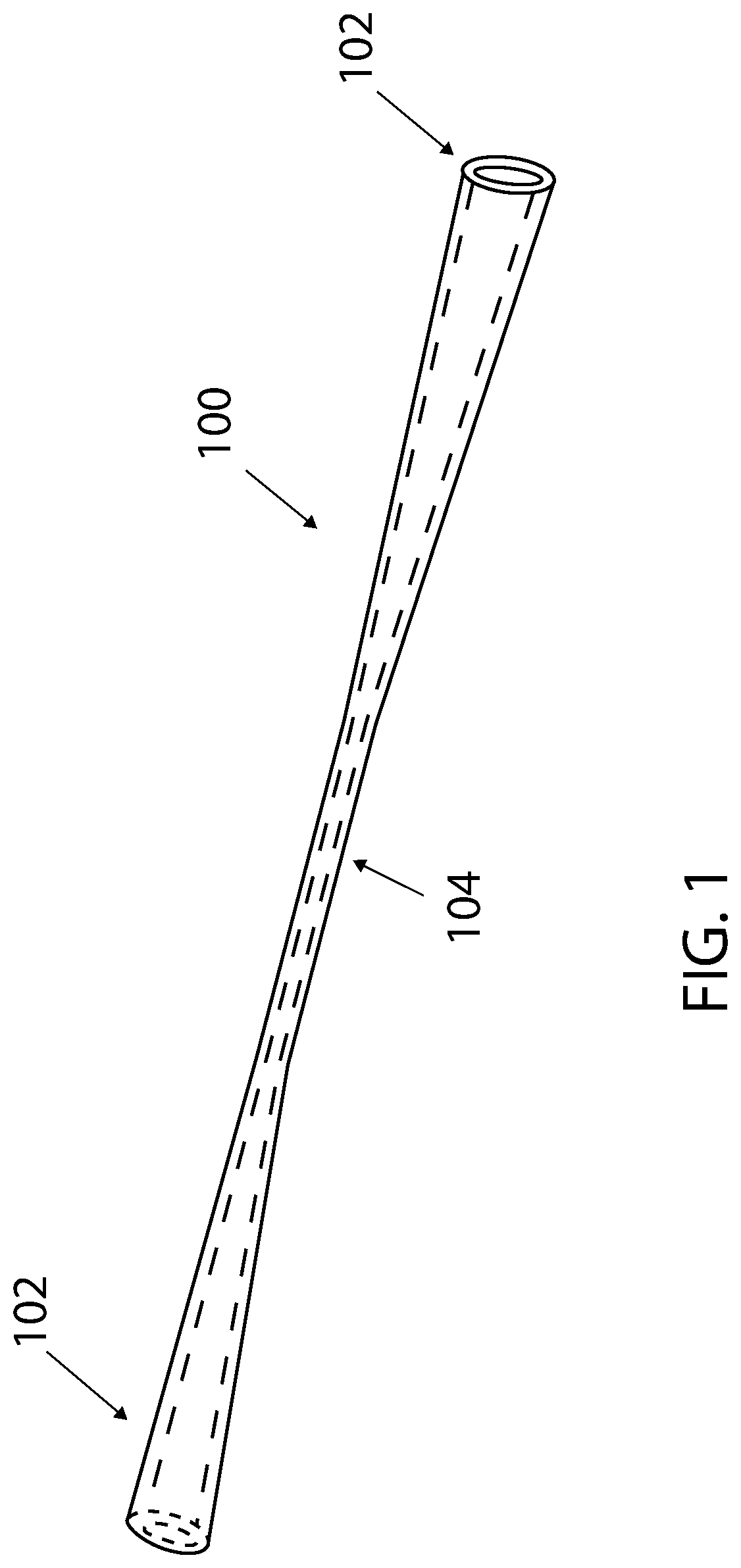 Patent US12304604 Figure 1 – Stiff hollow rod for use to propel watercraft