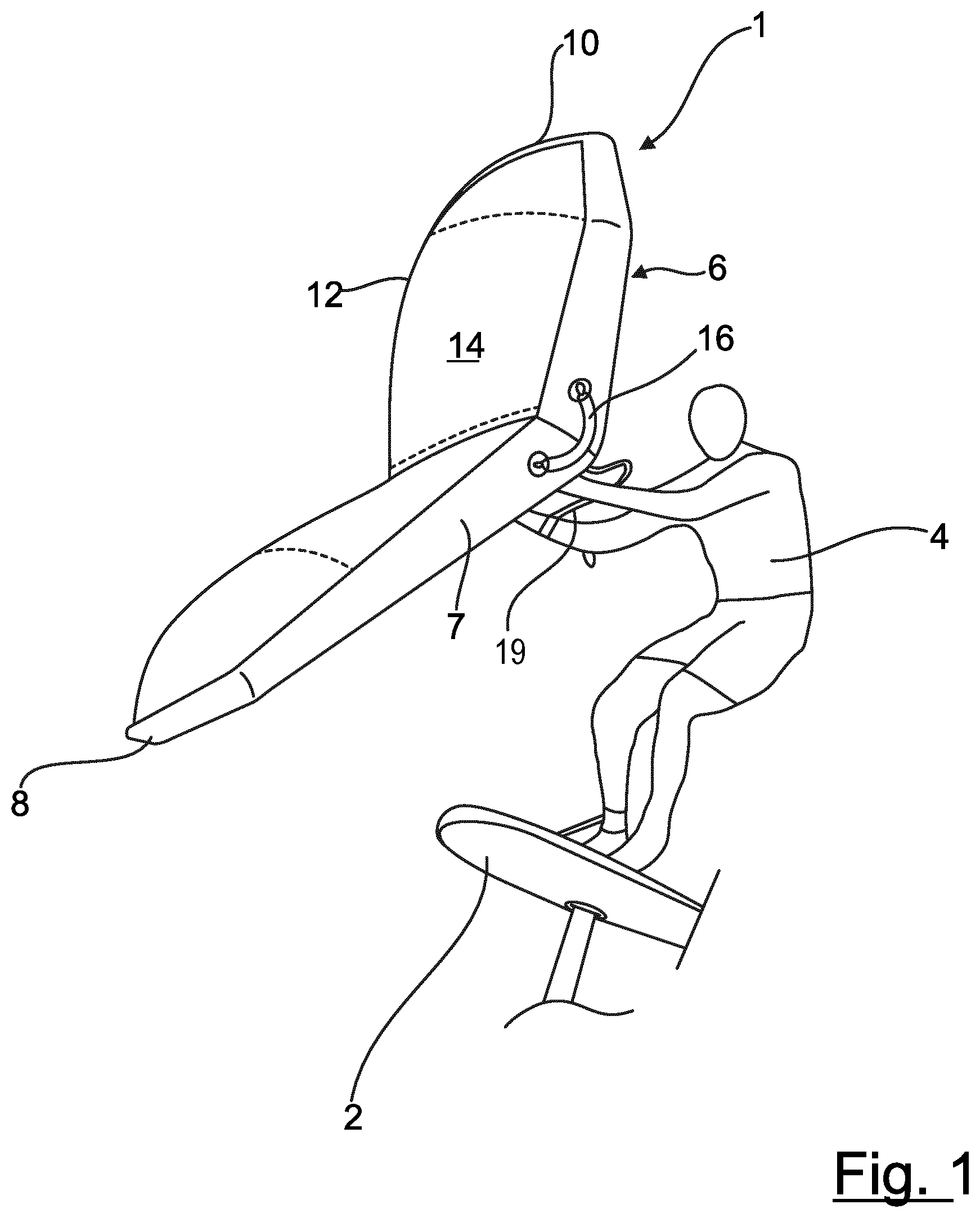 Patent US12304610 Figure 1 – Wing rig