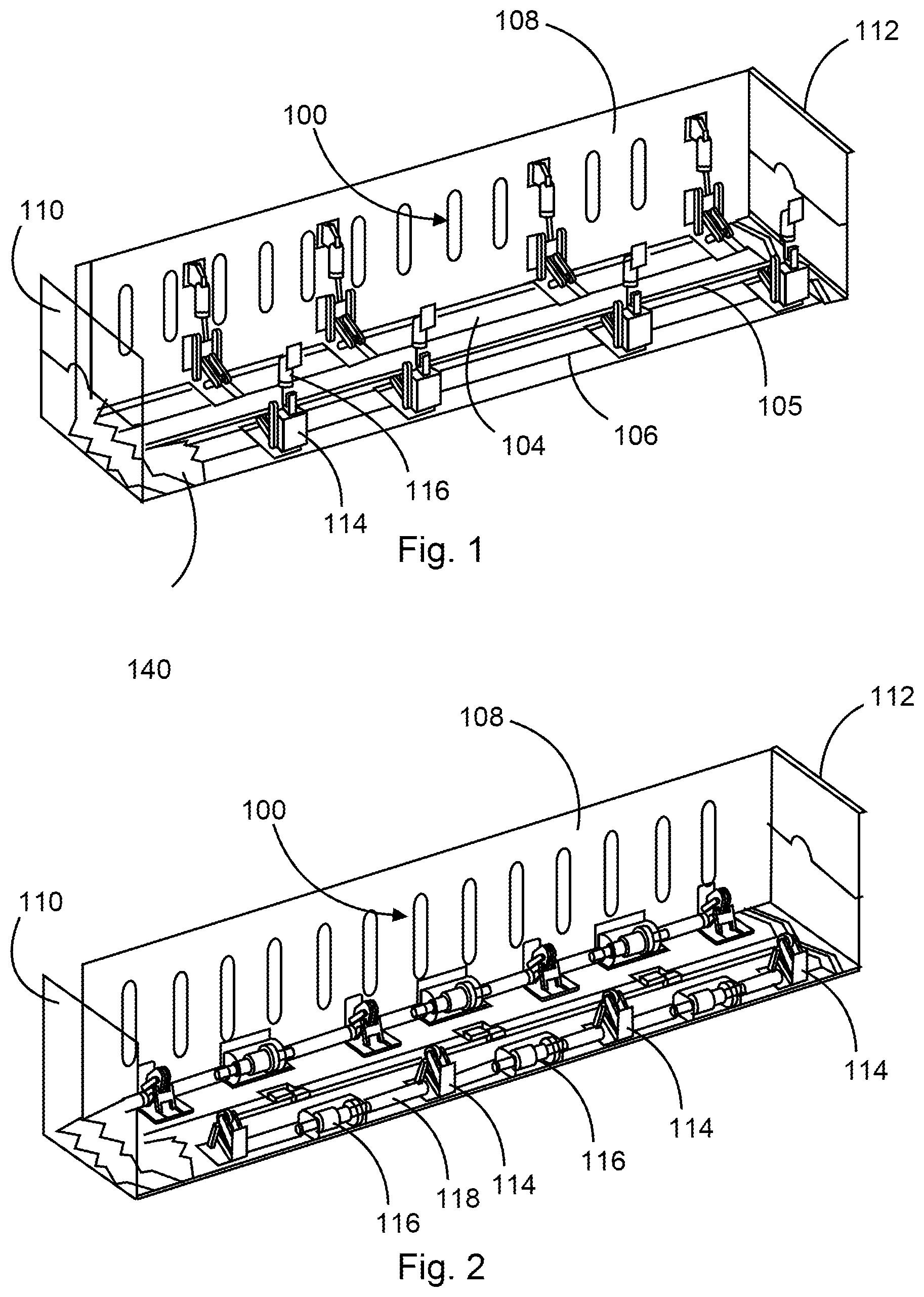 Patent US12304611 — Vehicle body with cavity in the outer skin and a closing door arrangement — Figure 1