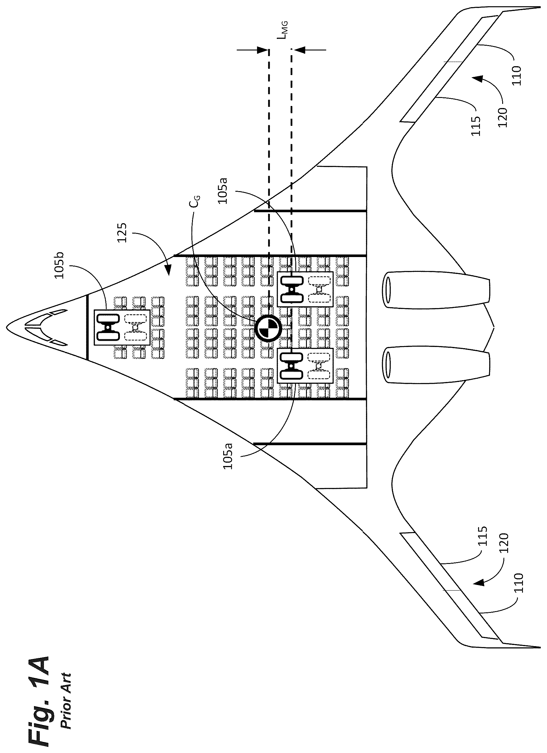 Patent US12304620 — Tilting landing gear systems and methods — Figure 1