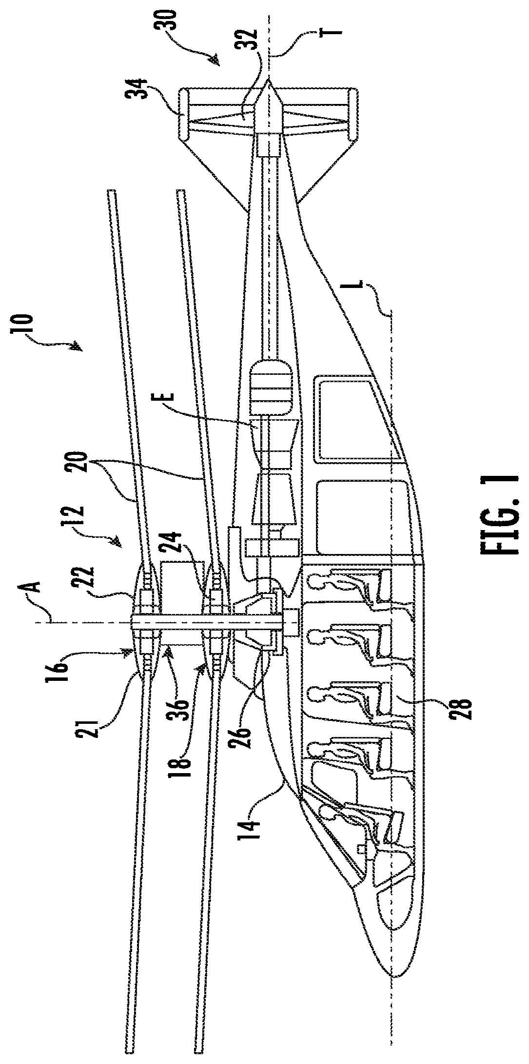 Patent US12304625 — Multi-purpose prop-rotor spinner arrangement — Figure 1