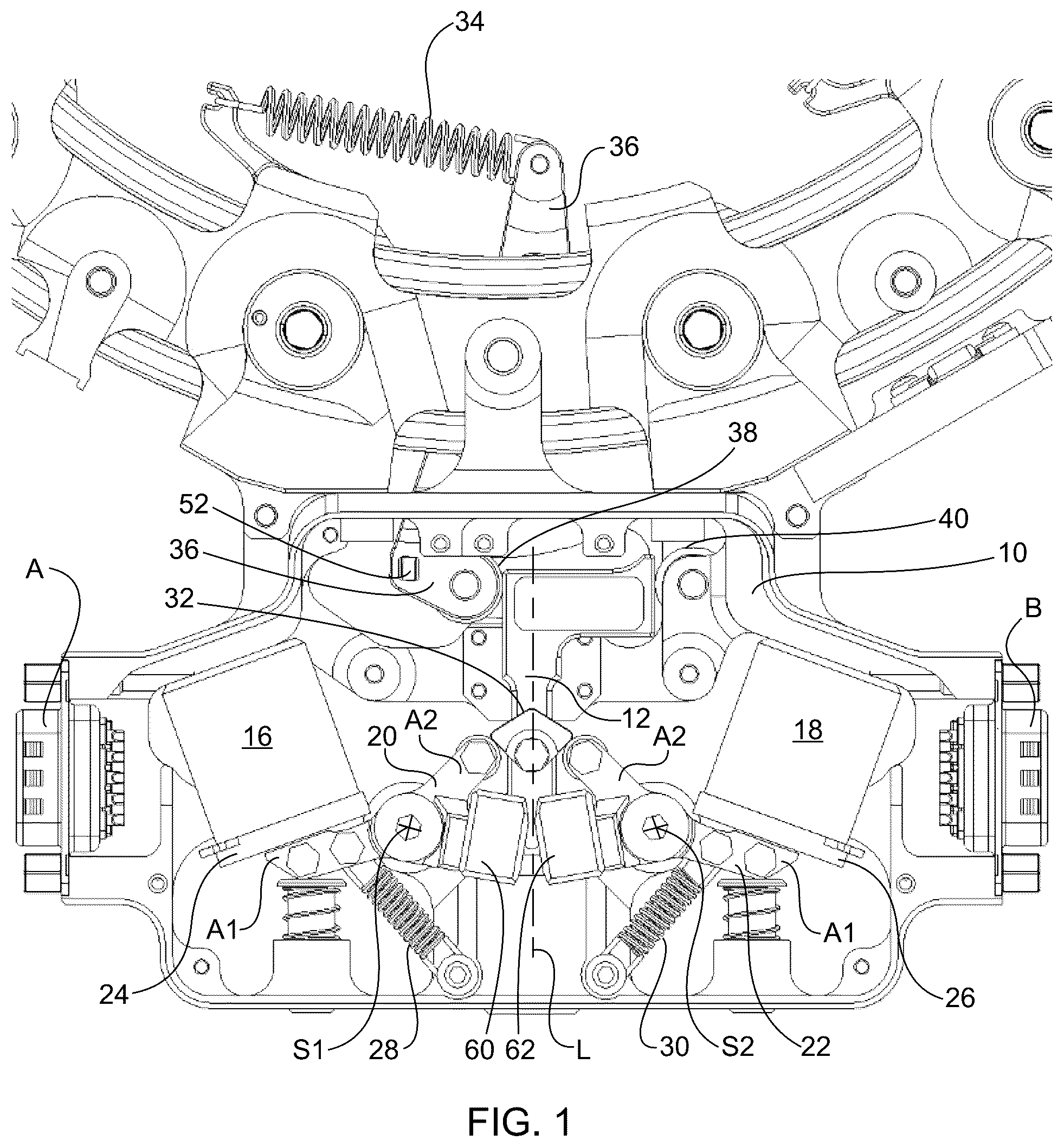Patent US12304662 — Release apparatus — Figure 1