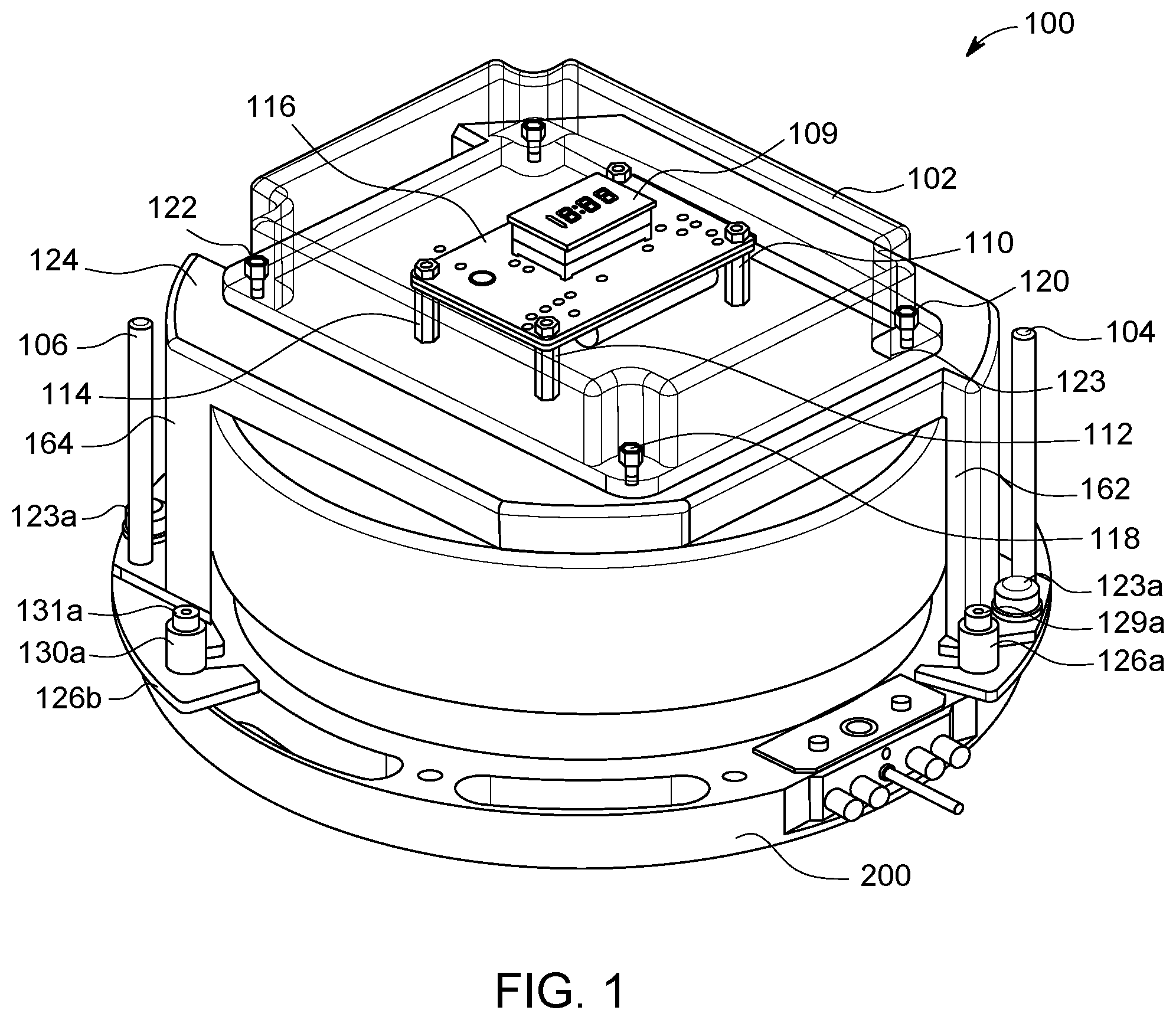 Patent US12304665 — Spacecraft thruster voltage measurement unit — Figure 1