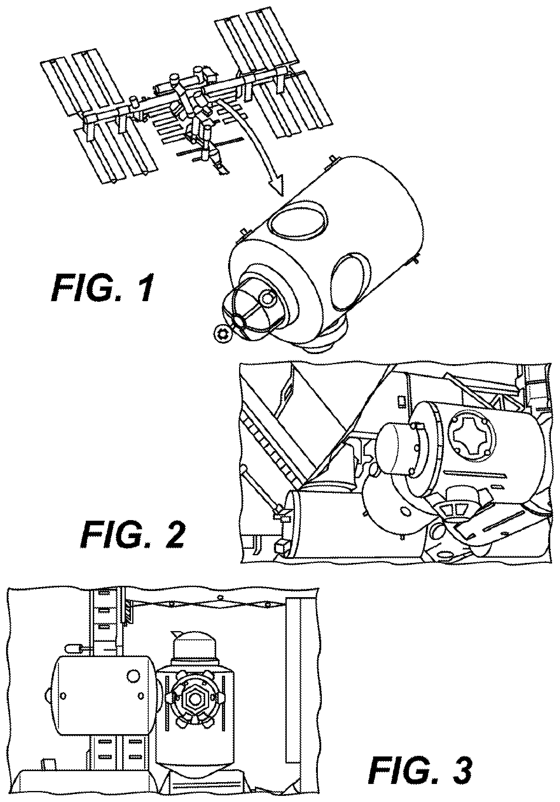 Patent US12304666 — Spacecraft systems airlock for international space station access and interface and methods of operation — Figure 1