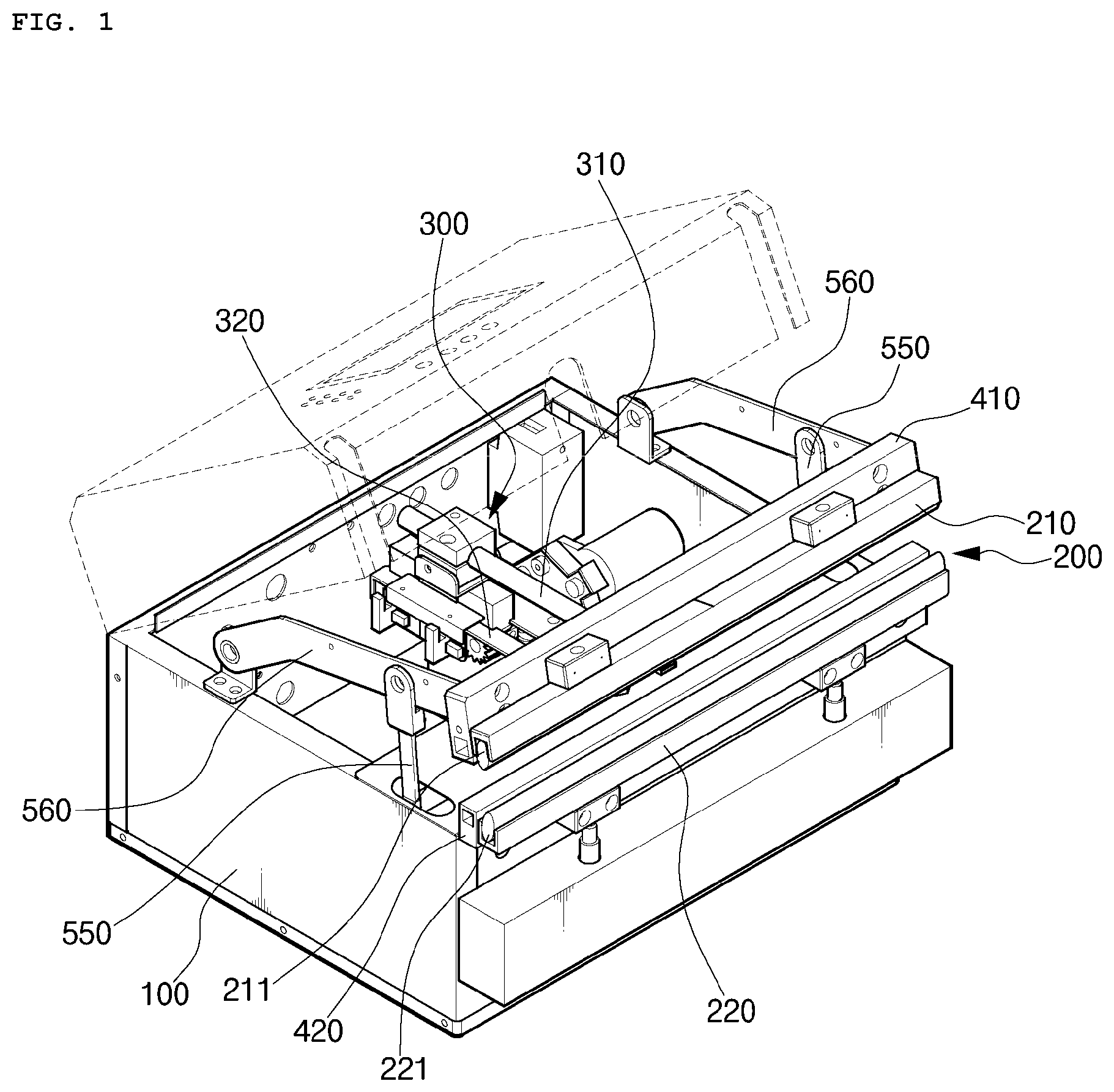 Patent US12304676 — Vacuum packaging device — Figure 1