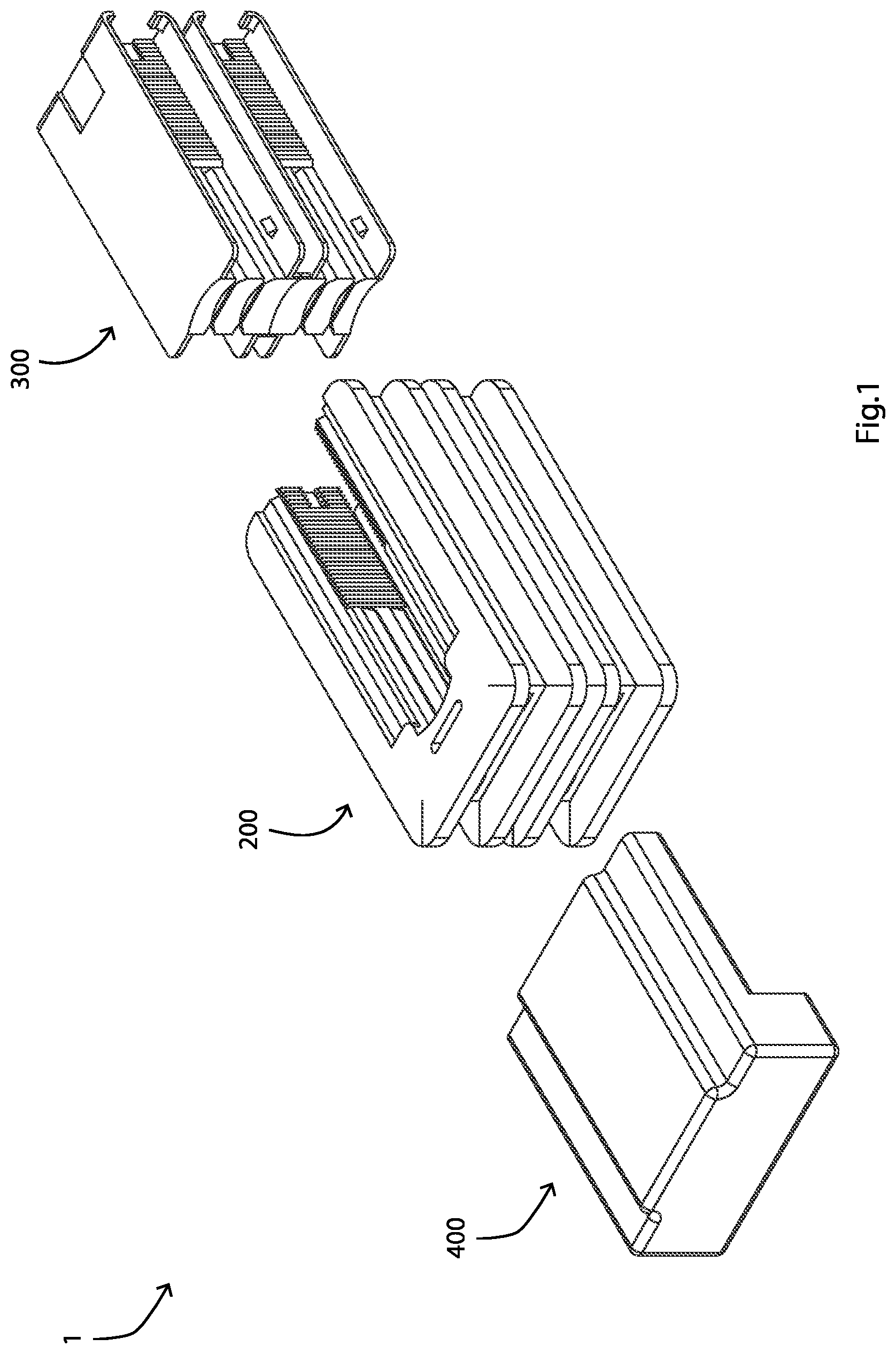 Patent US12304684 — Liner crimp device — Figure 1