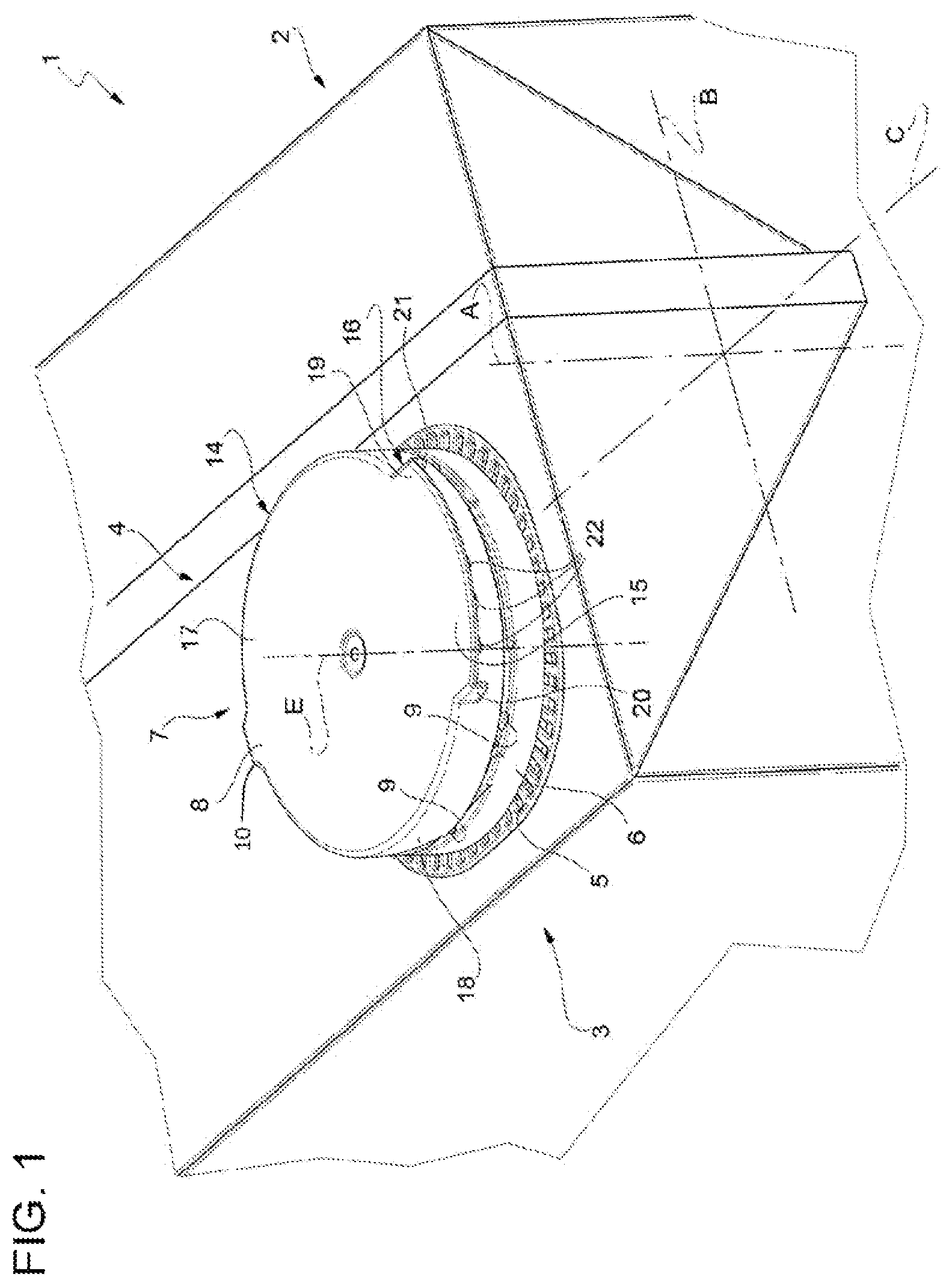 Patent US12304702 — Lid assembly for a container, container having a lid assembly and method of coupling a lid assembly to a spout — Figure 1