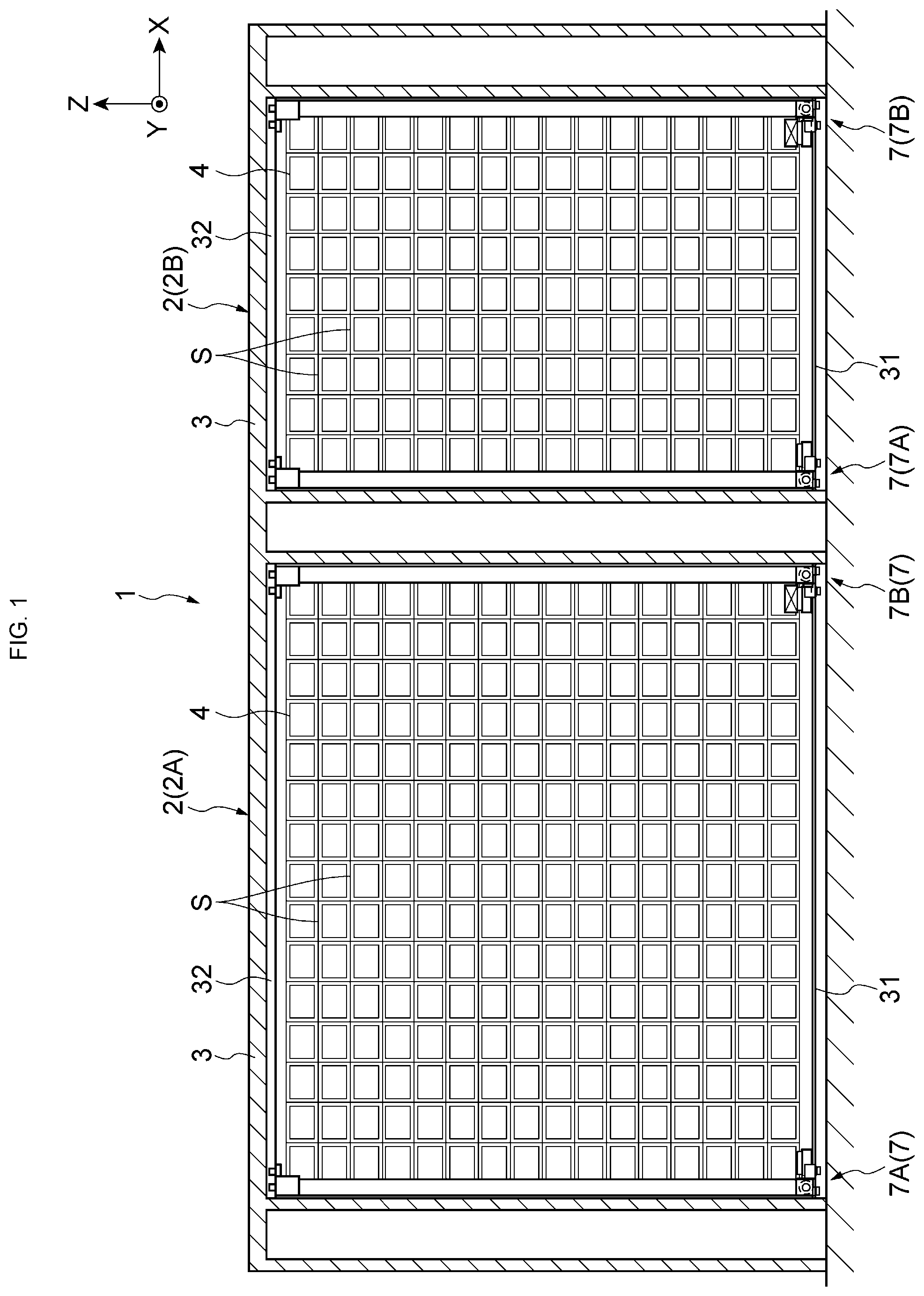 Patent US12304734 — Transport system — Figure 1