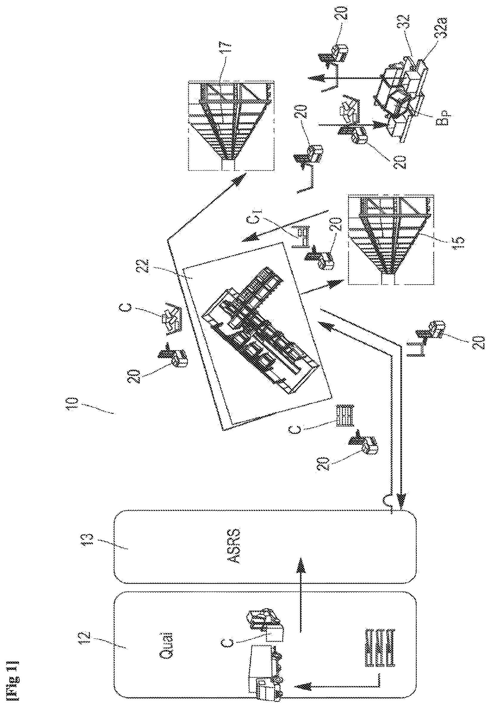 Patent US12304737 — Automated flow control for rubber product manufacturing processes — Figure 1