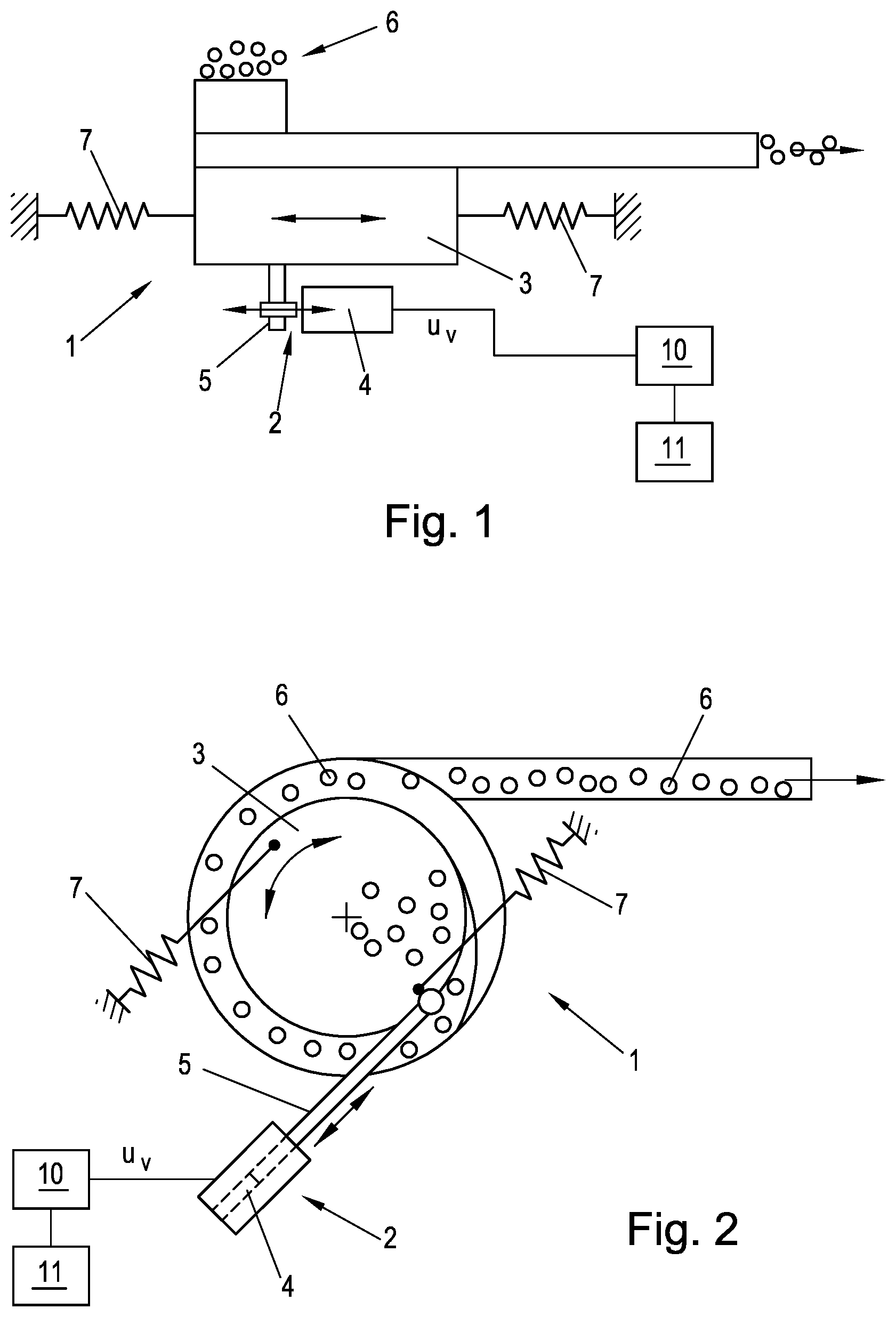 Patent US12304742 — Vibrating conveyor — Figure 1