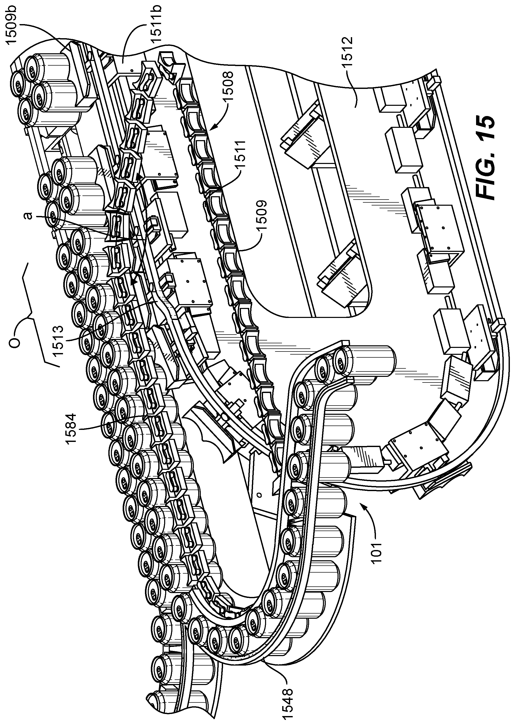 Patent US12304747 Figure 18 – System and method of grouping of containers