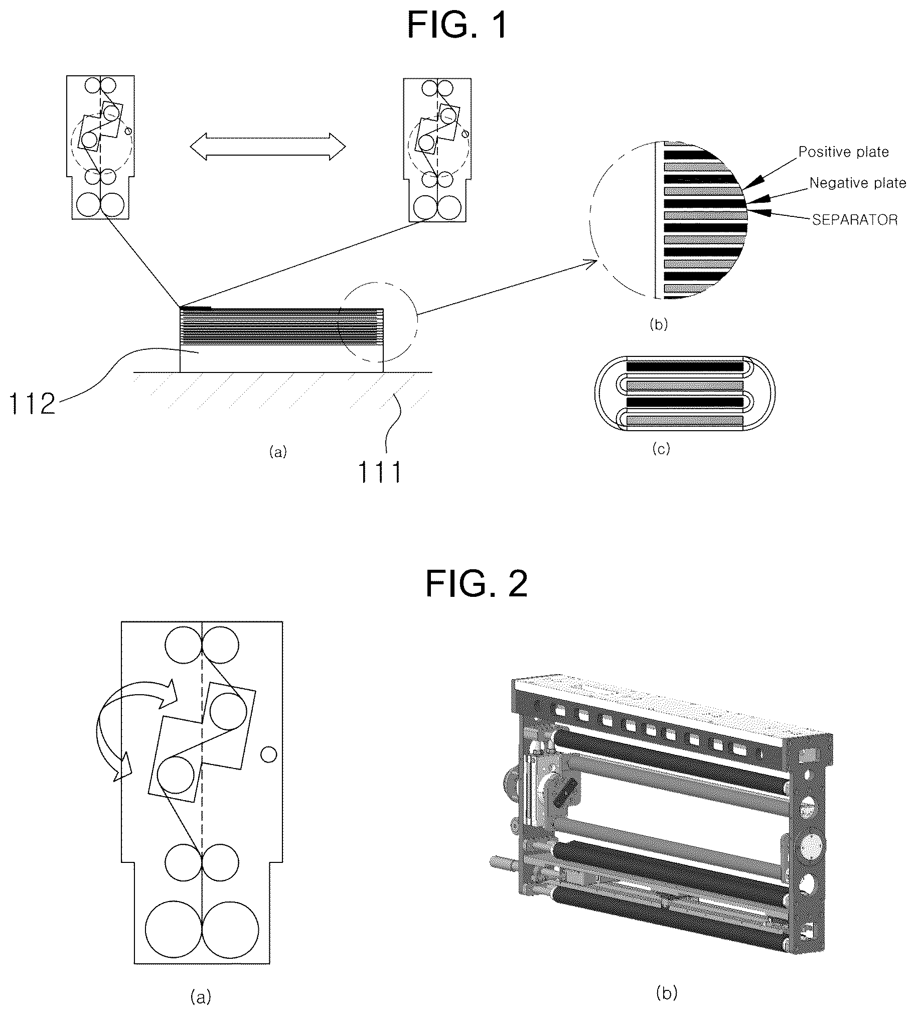 Patent US12304760 — Separator tension control device for stacking secondary batteries — Figure 1