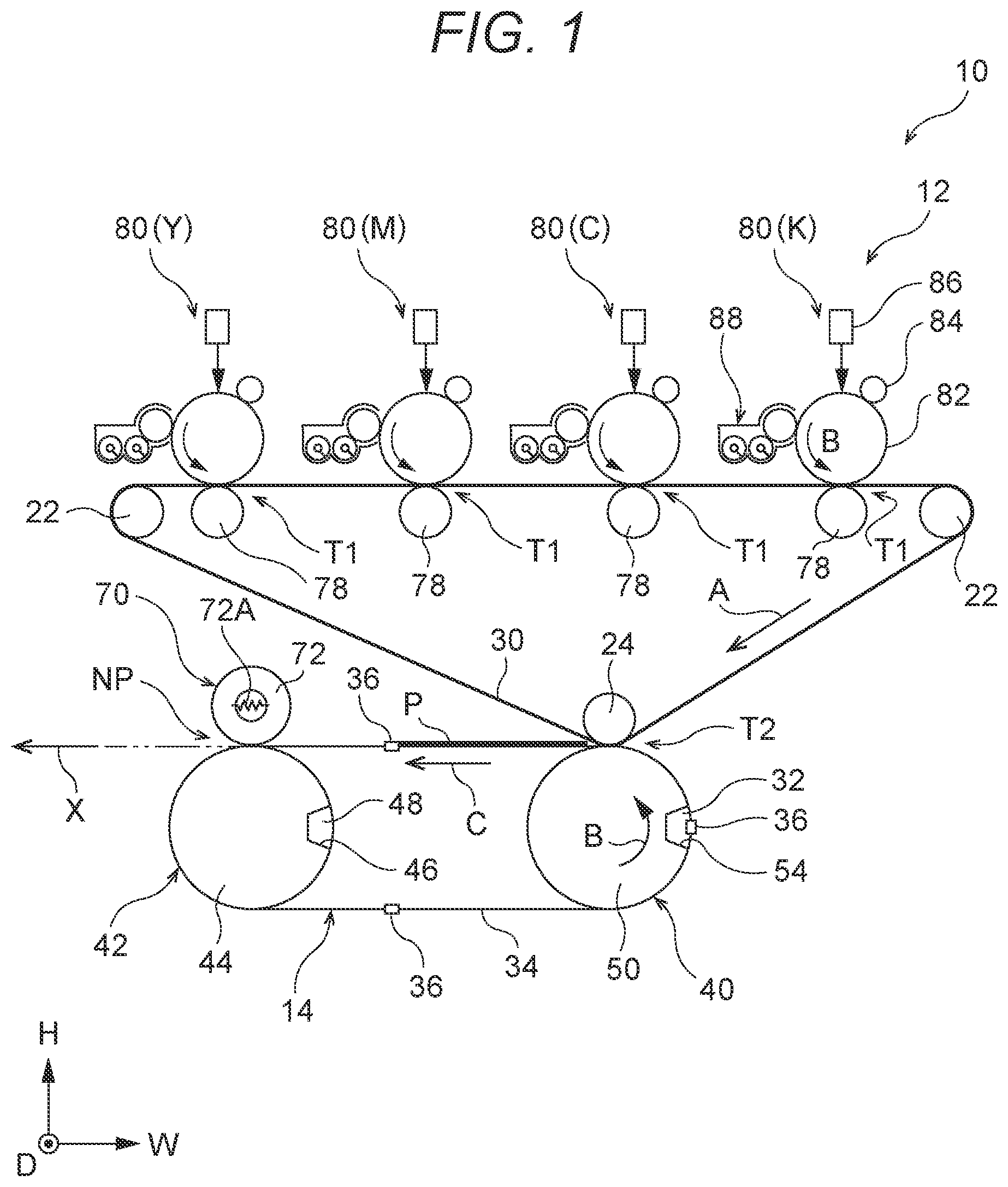 Patent US12304761 — Mounting member, cylinder member, and image forming apparatus — Figure 1