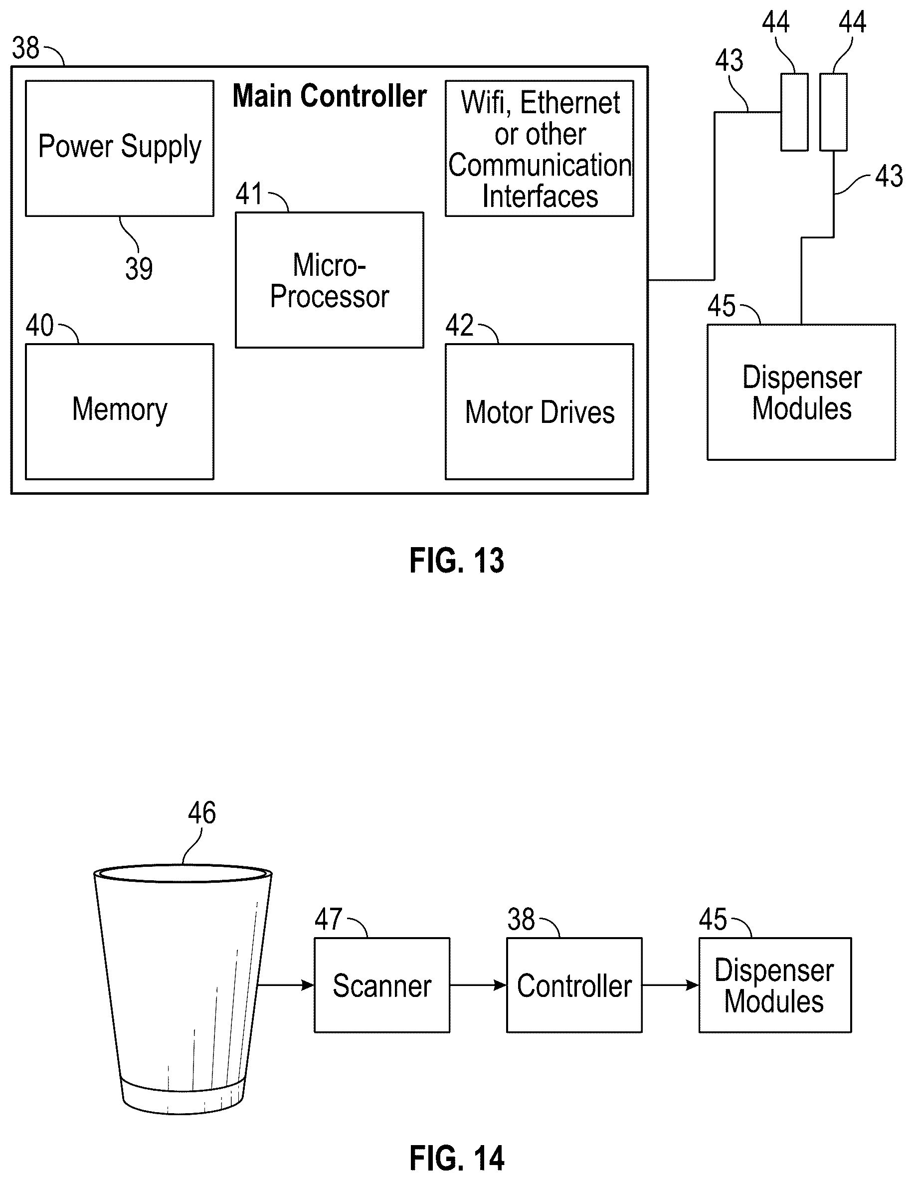 Patent US12304798 Figure 12 – Automated dispensing system for customized beverages