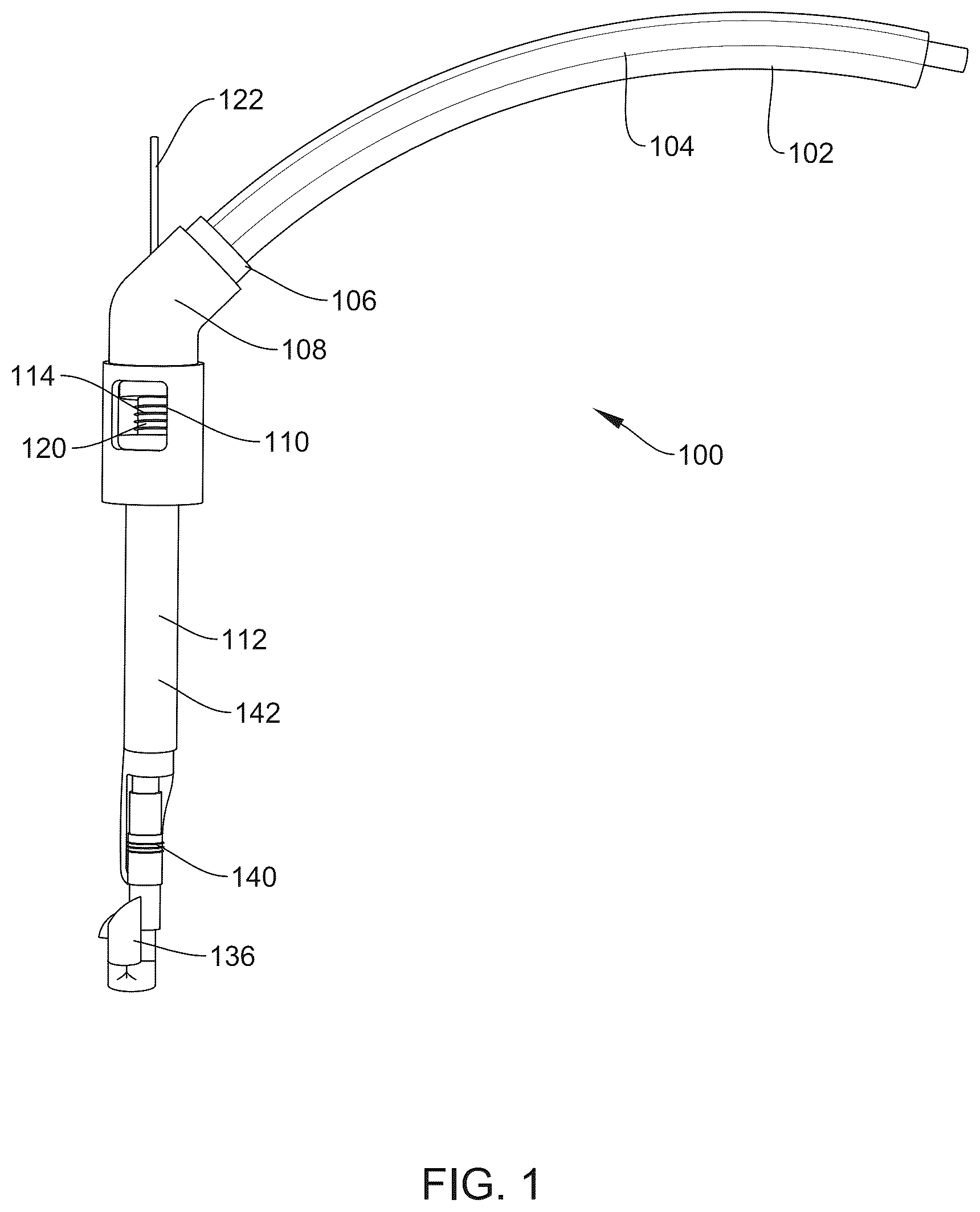 Patent US12304801 — Gasoline dispenser valve system — Figure 1