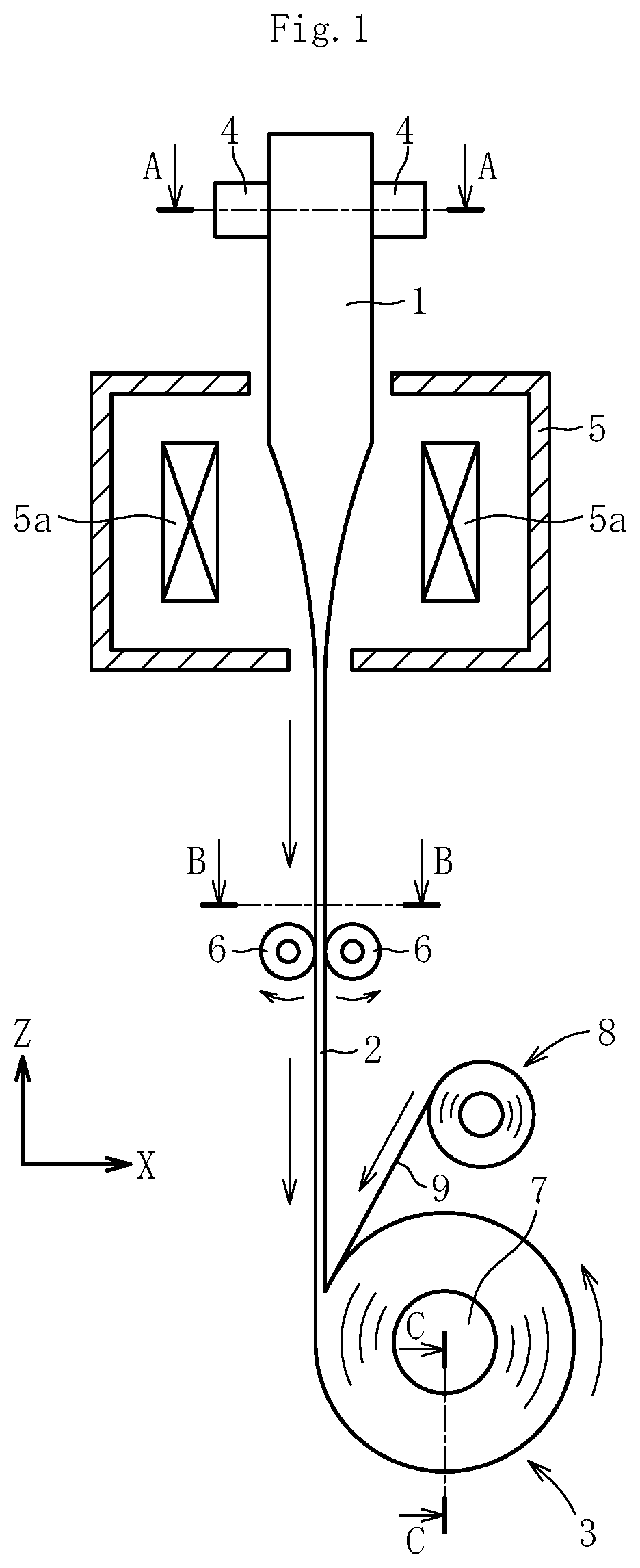 Patent US12304852 — Glass article and manufacturing method therefor — Figure 1