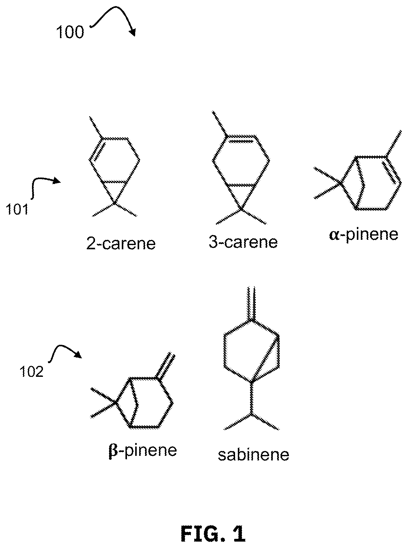 Patent US12304978 — Biobased materials derived from cyclic monoterpenes — Figure 1