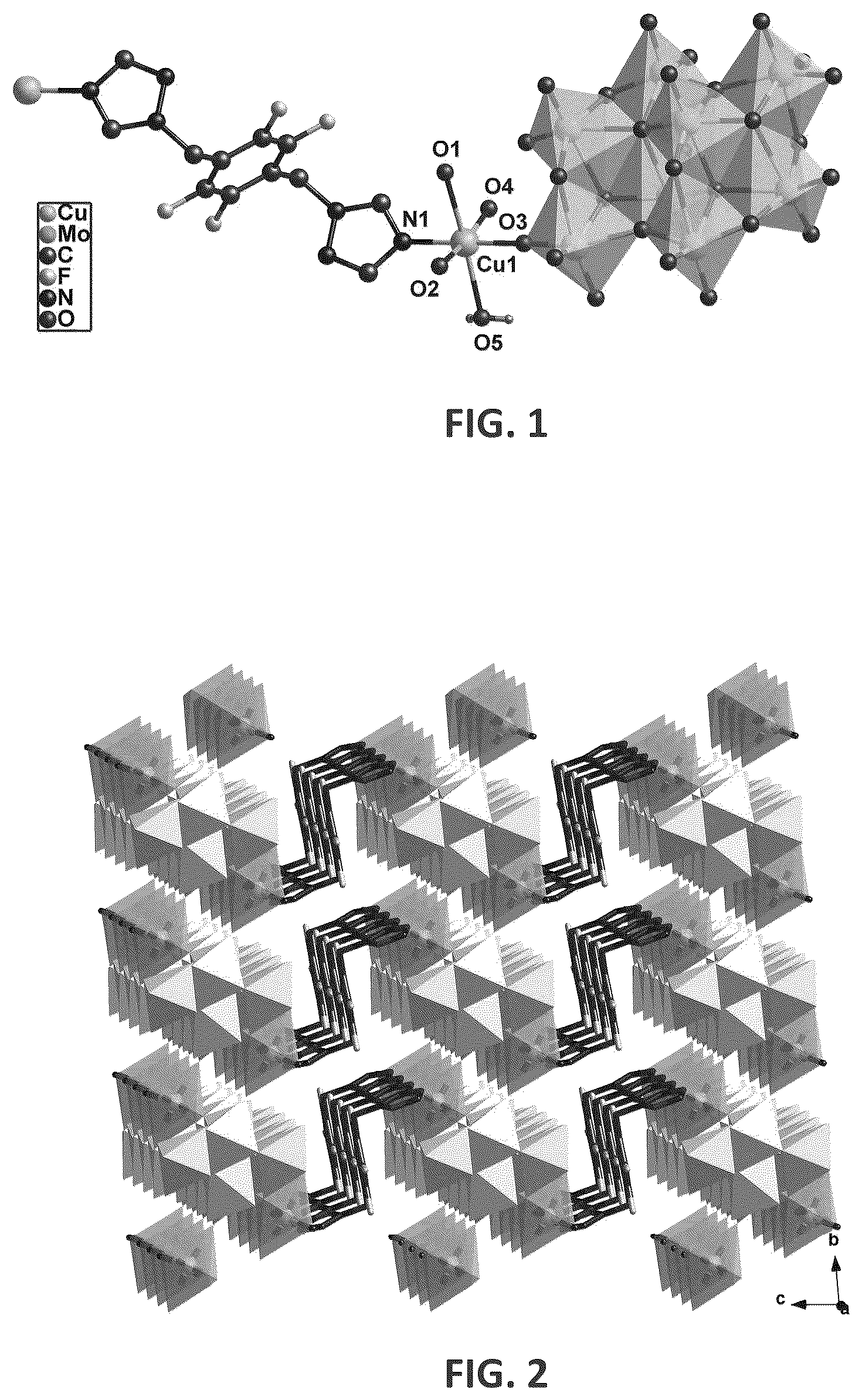 Patent US12304996 — Organic frame material having isopoly-molybdic acid metal for manufacturing polylactic acid and method of manufacturing the same — Figure 1