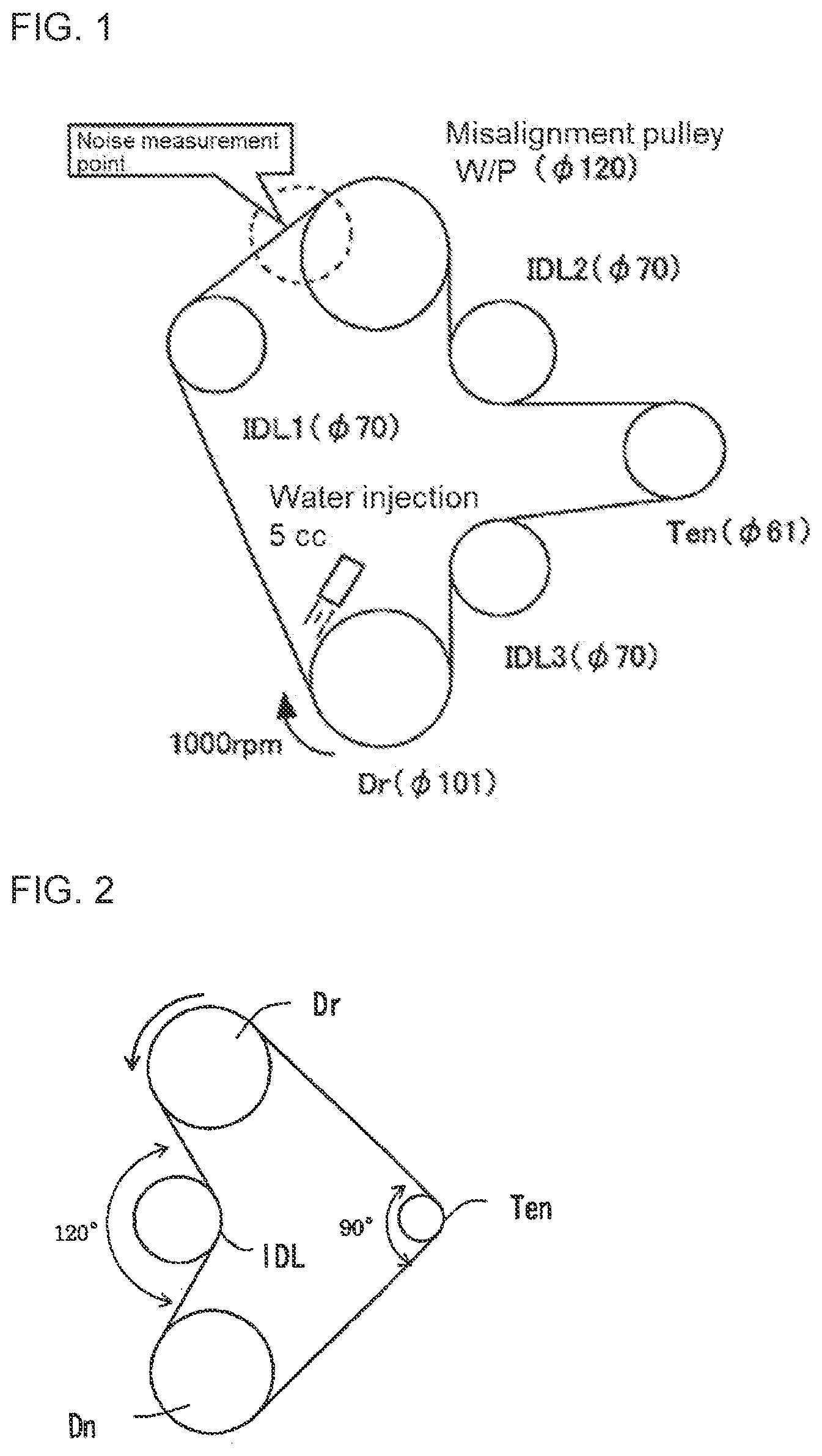 Patent US12305029 — Rubber composition and friction transmission belt — Figure 1