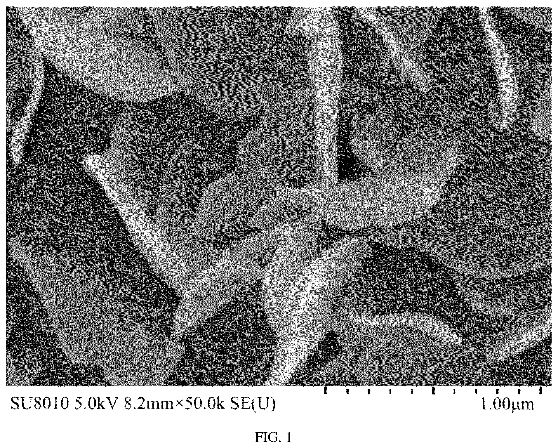 Patent US12305106 — Aqueous carbon dioxide foam stabilized by organic Janus nanosheets and preparation method and application thereof — Figure 1