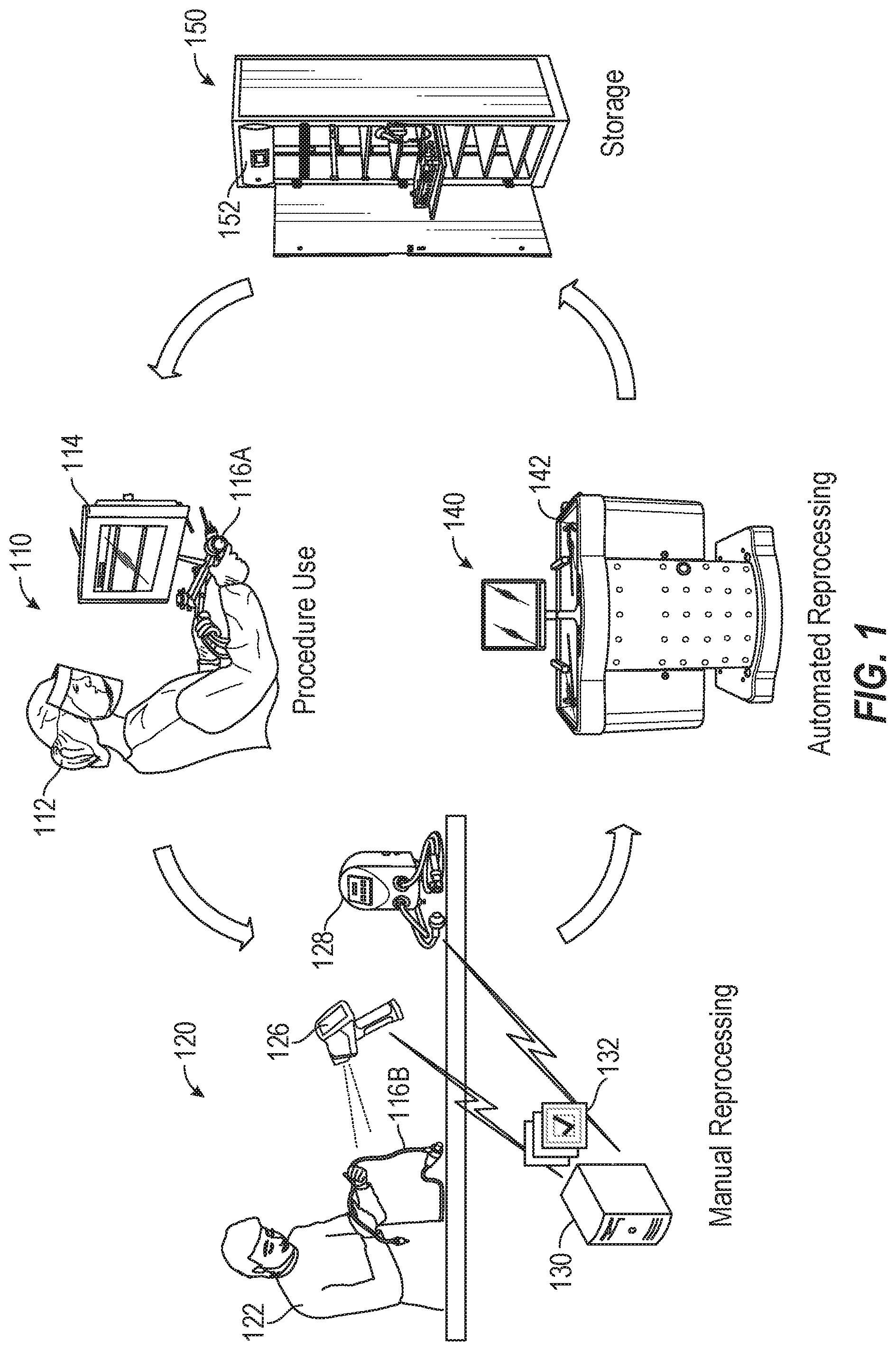 Patent US12305146 — Composition for cleaning and assessing cleanliness in real-time — Figure 1