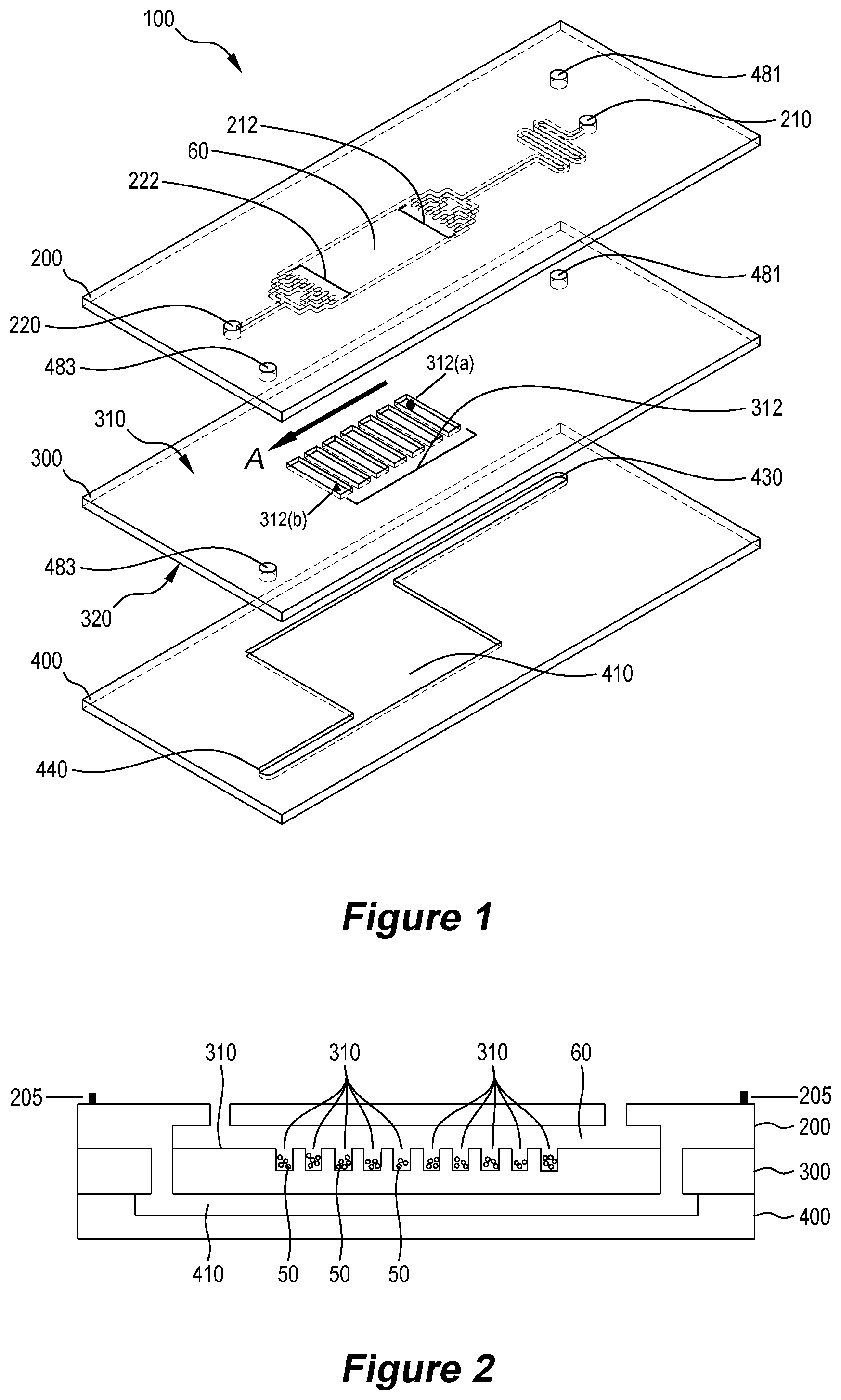 Patent US12305153 — Microfluidic device and method of use for cell culture — Figure 1