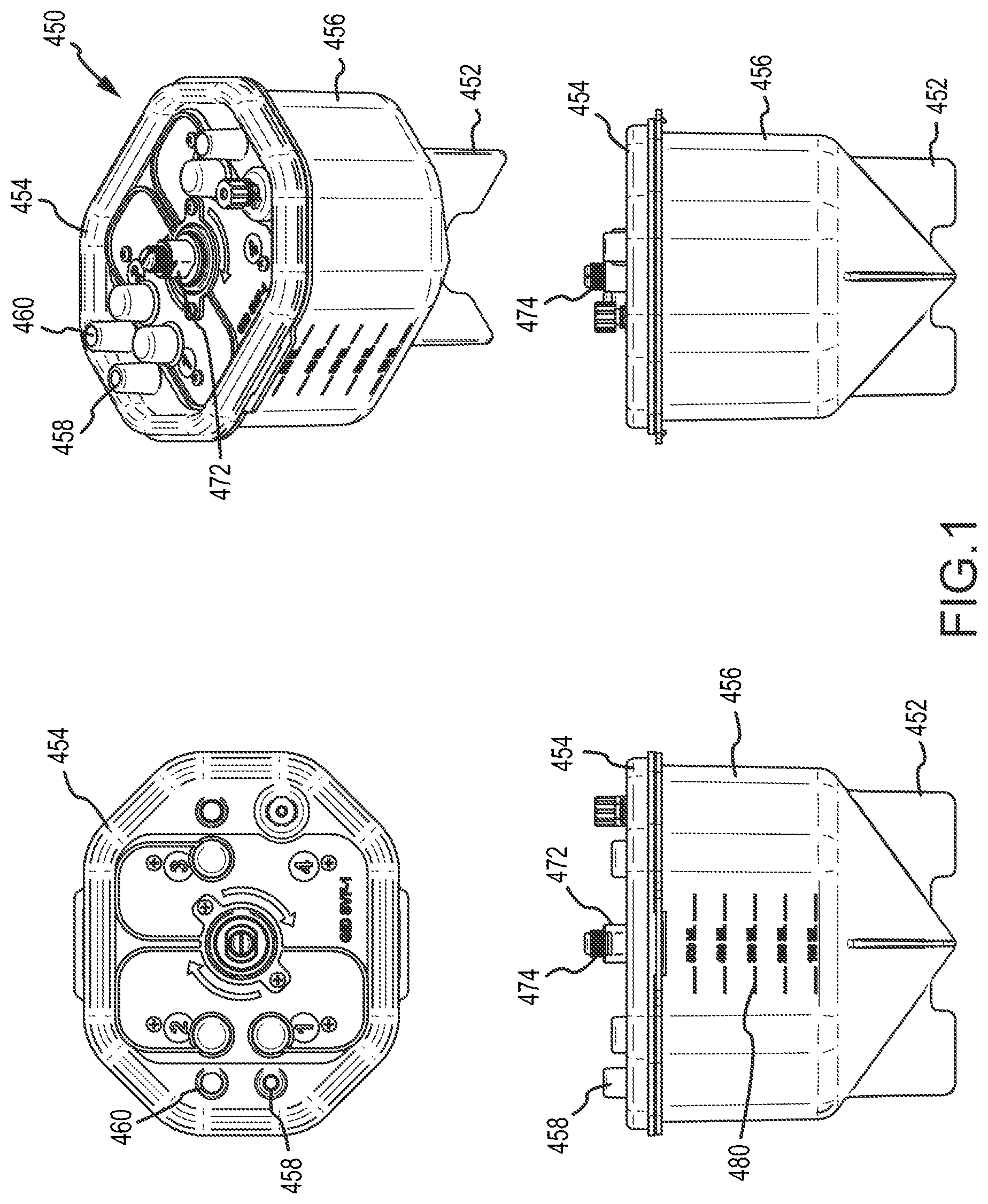 Patent US12305159 — Tissue processing apparatus and method for processing adipose tissue — Figure 1