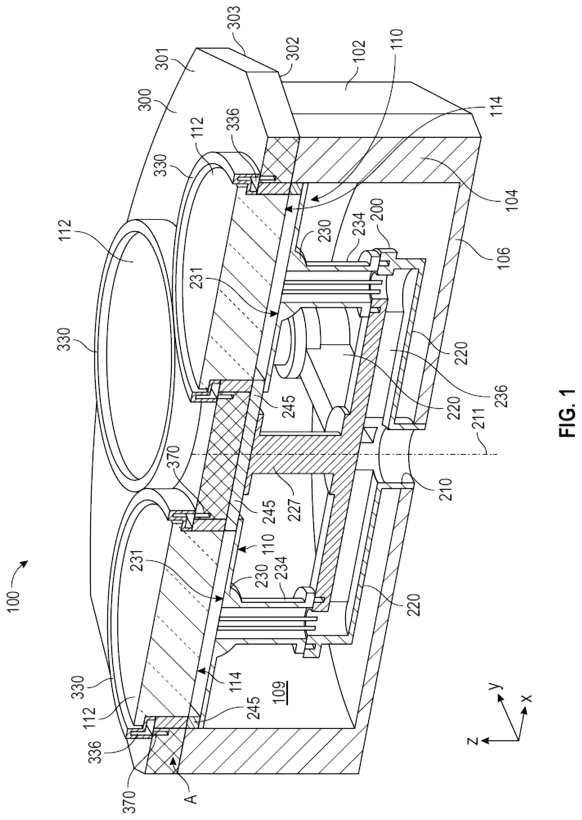 Patent US12305283 — Dithering or dynamic offsets for improved uniformity — Figure 1