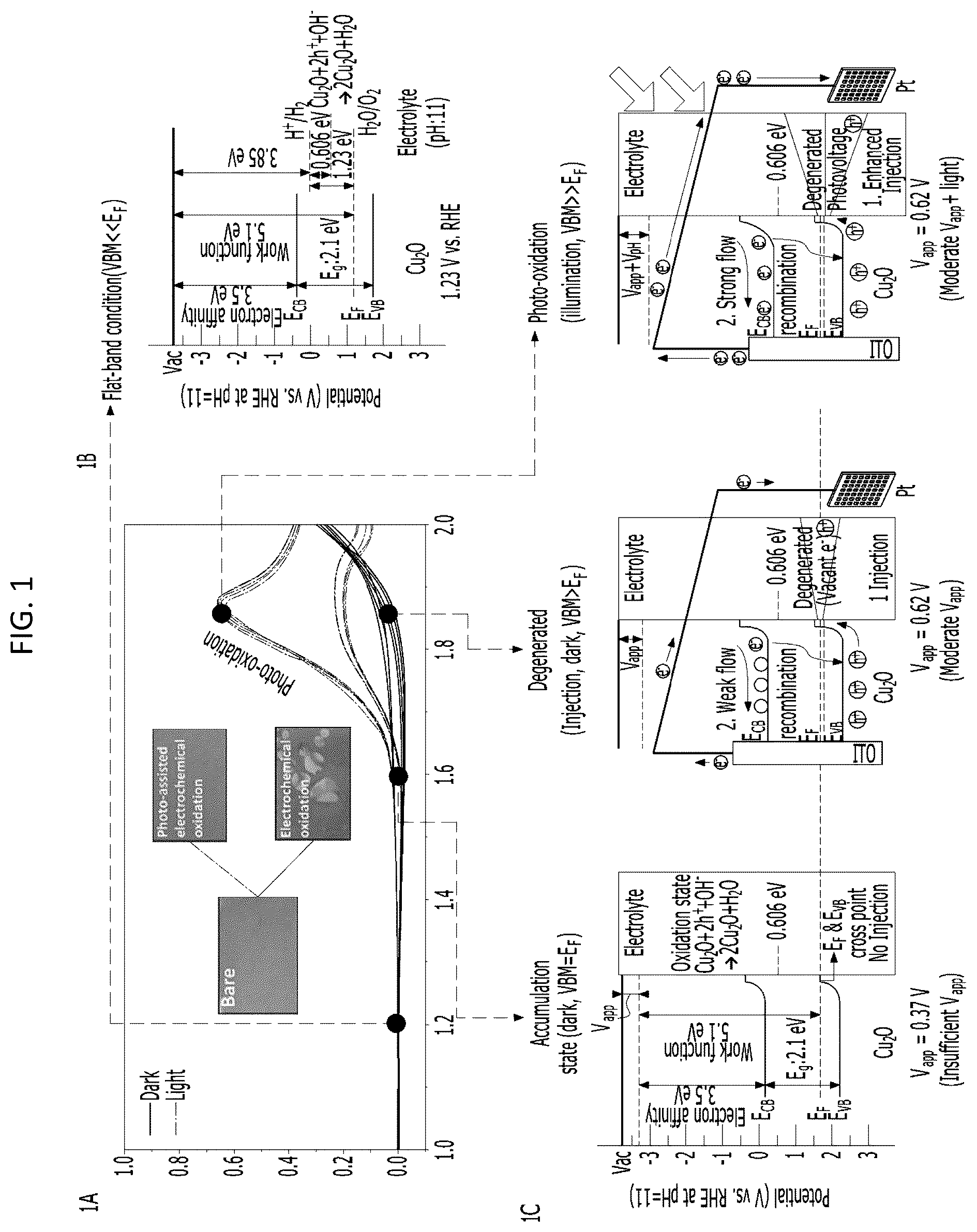 Patent US12305299 — Method for manufacturing photoelectrode — Figure 1