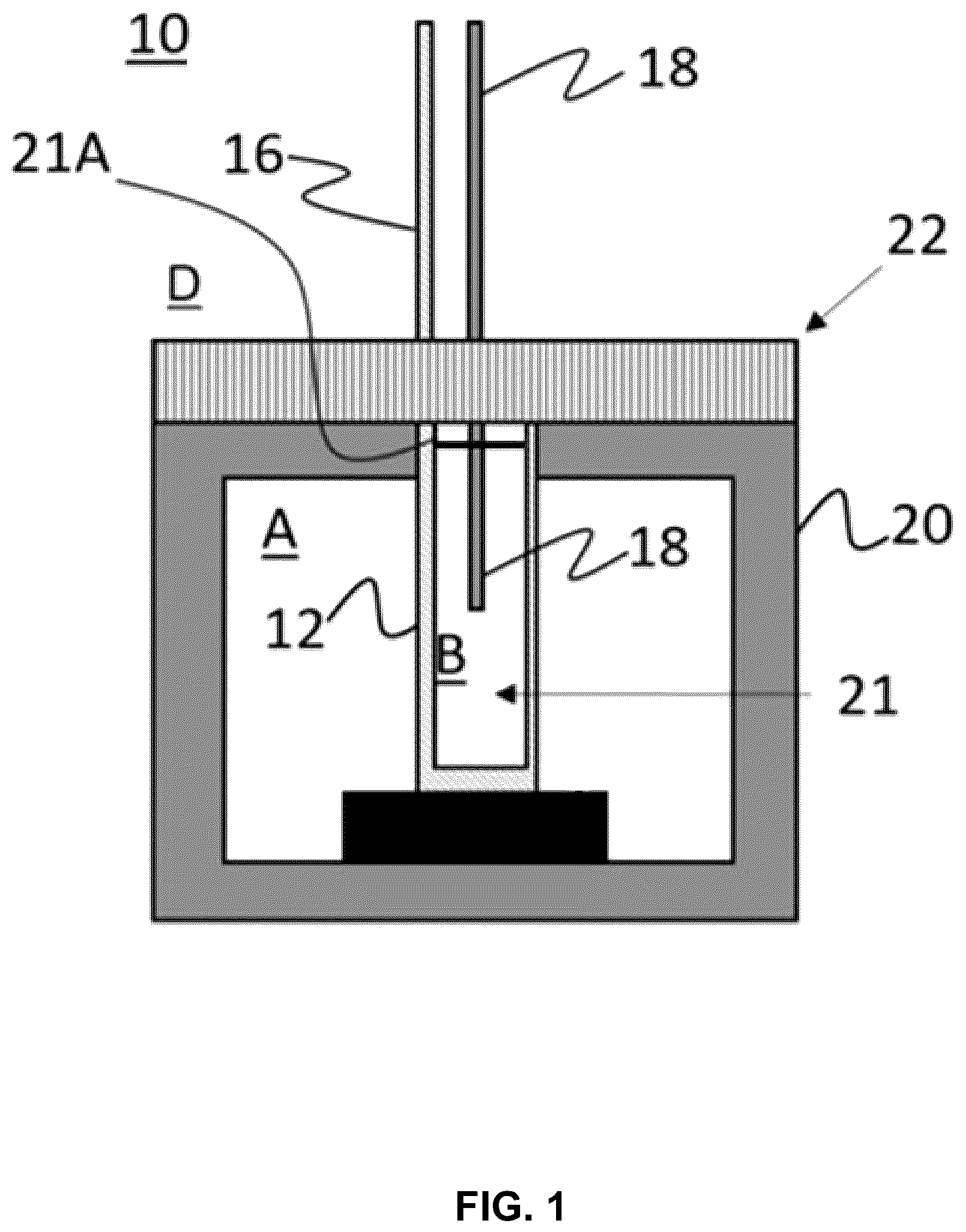 Patent US12305312 — Apparatus, system and method for making a carbon nanomaterial fiber and textiles from carbon dioxide and materials and materials and products thereof — Figure 1