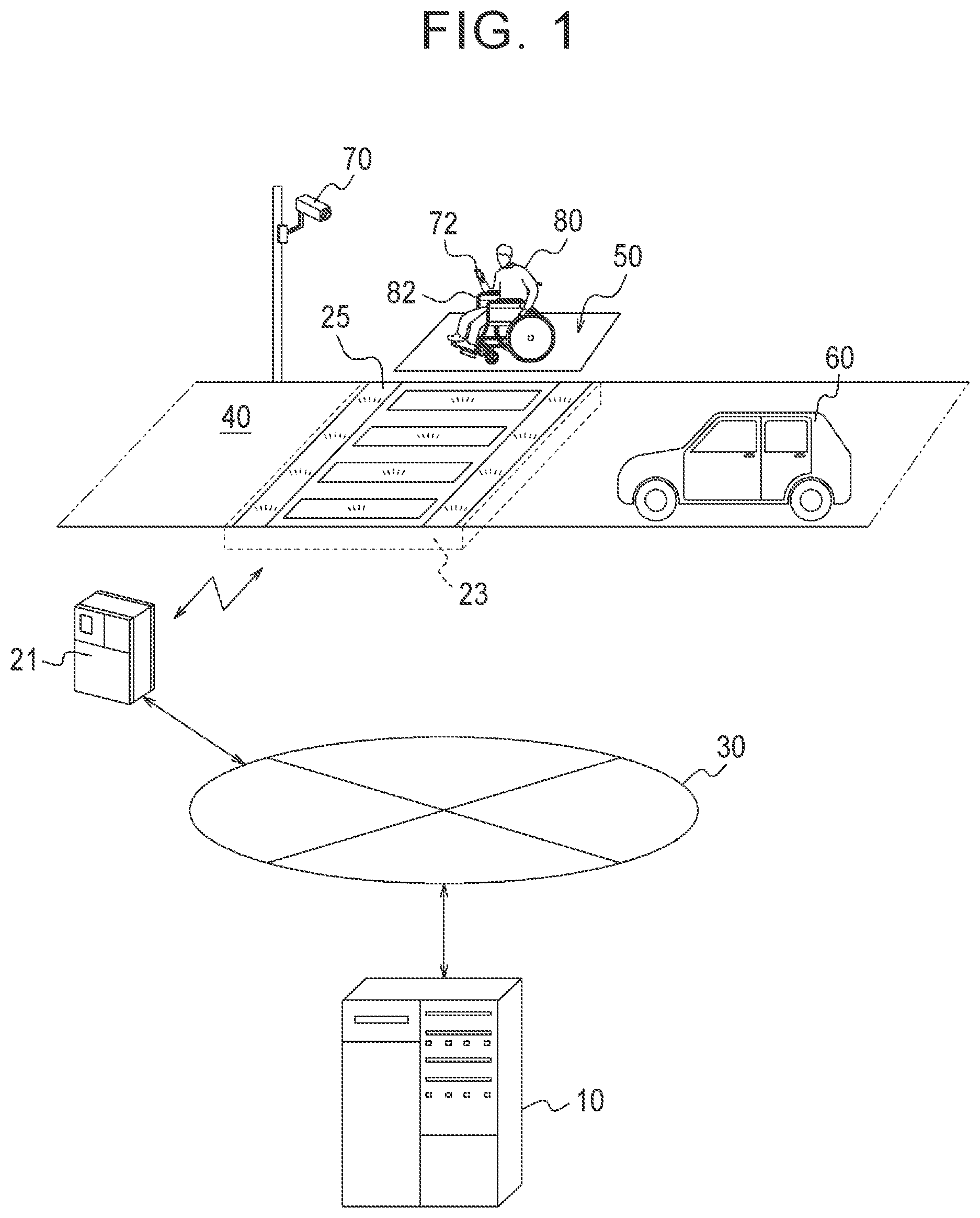 Patent US12305340 — Control device, control system, control method, and road surface drive device — Figure 1