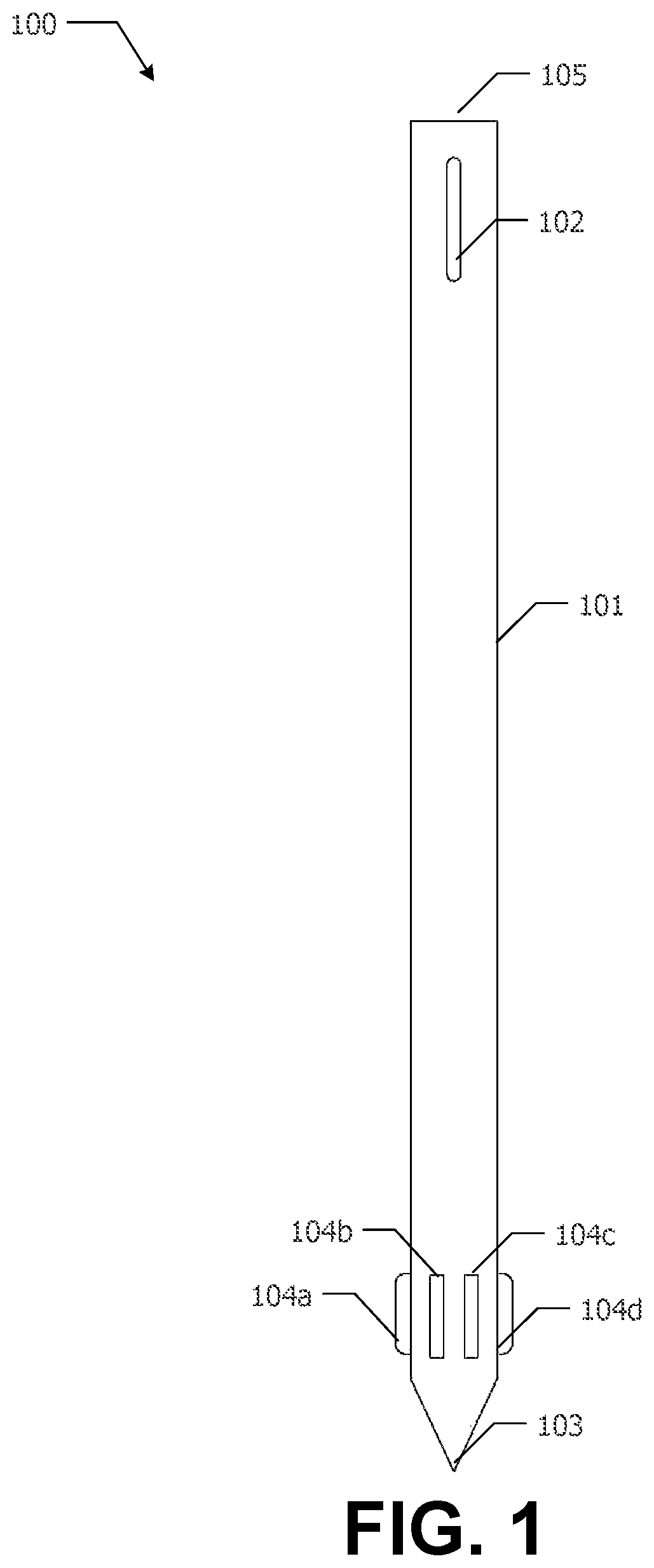 Patent US12305351 — Self-installing hammer drill SDS grounding rod — Figure 1