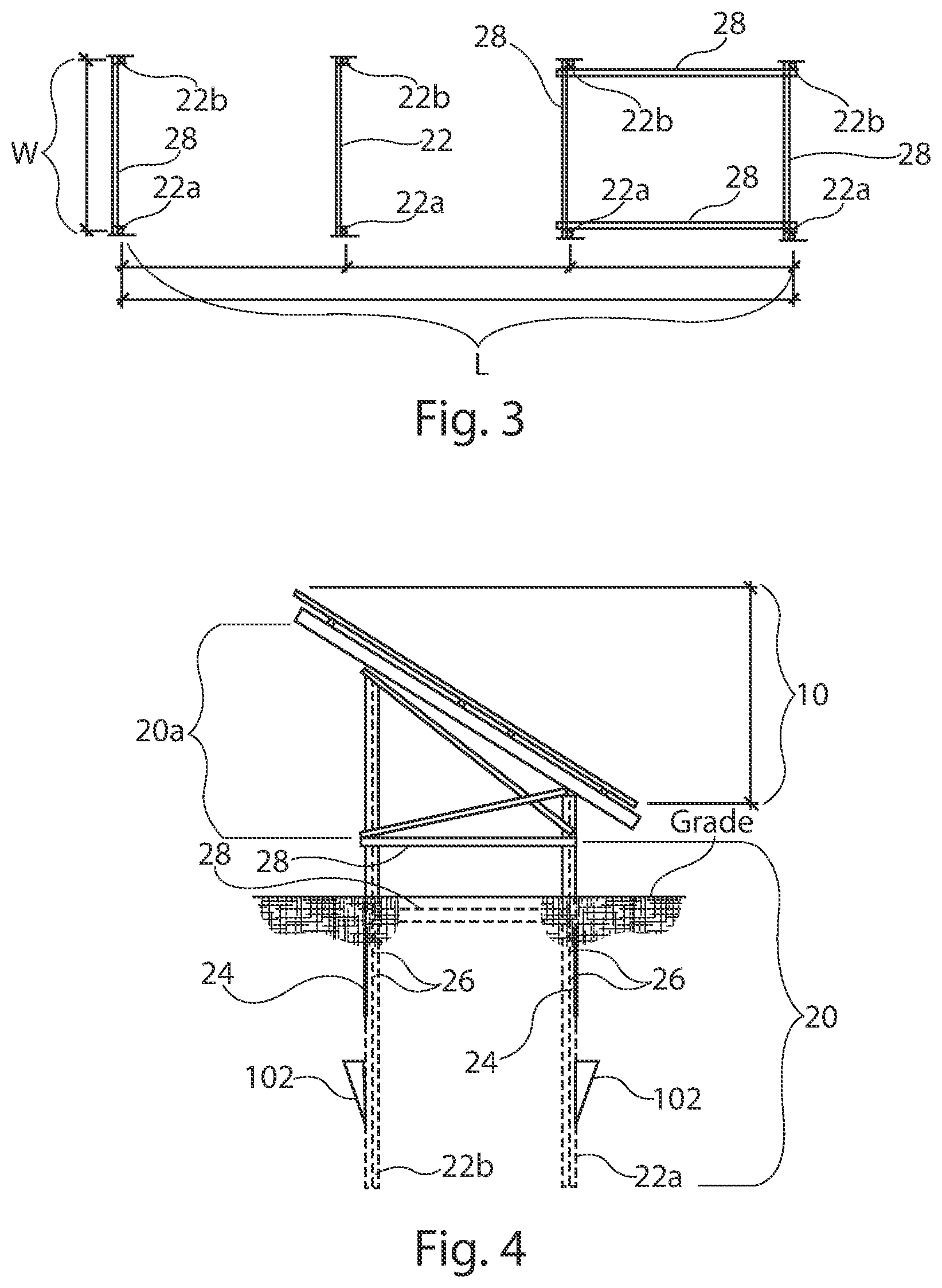 Patent US12305352 Figure 2 – Ground mounting assembly