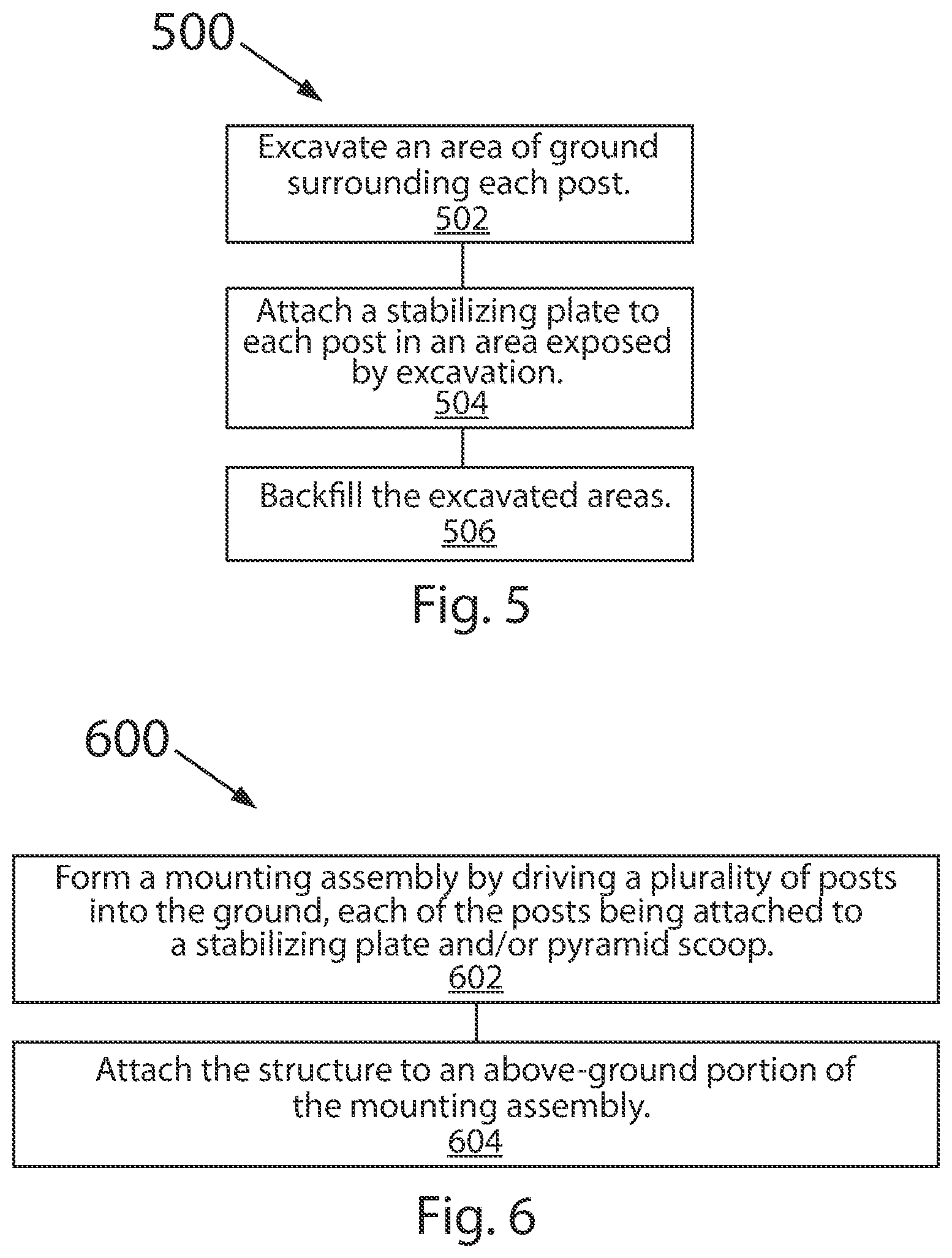 Patent US12305352 Figure 3 – Ground mounting assembly