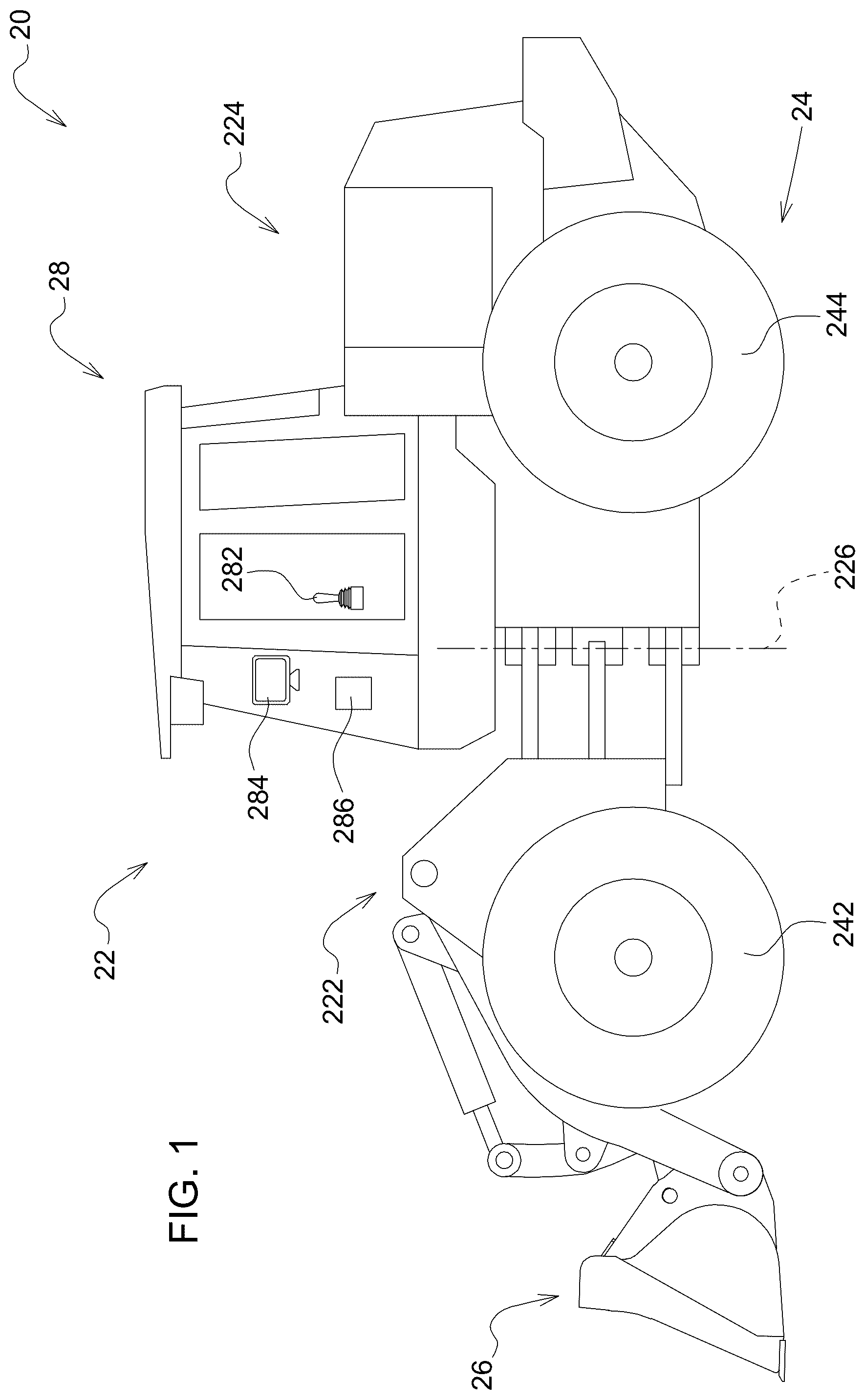 Patent US12305361 — Pilot neutralizing system — Figure 1