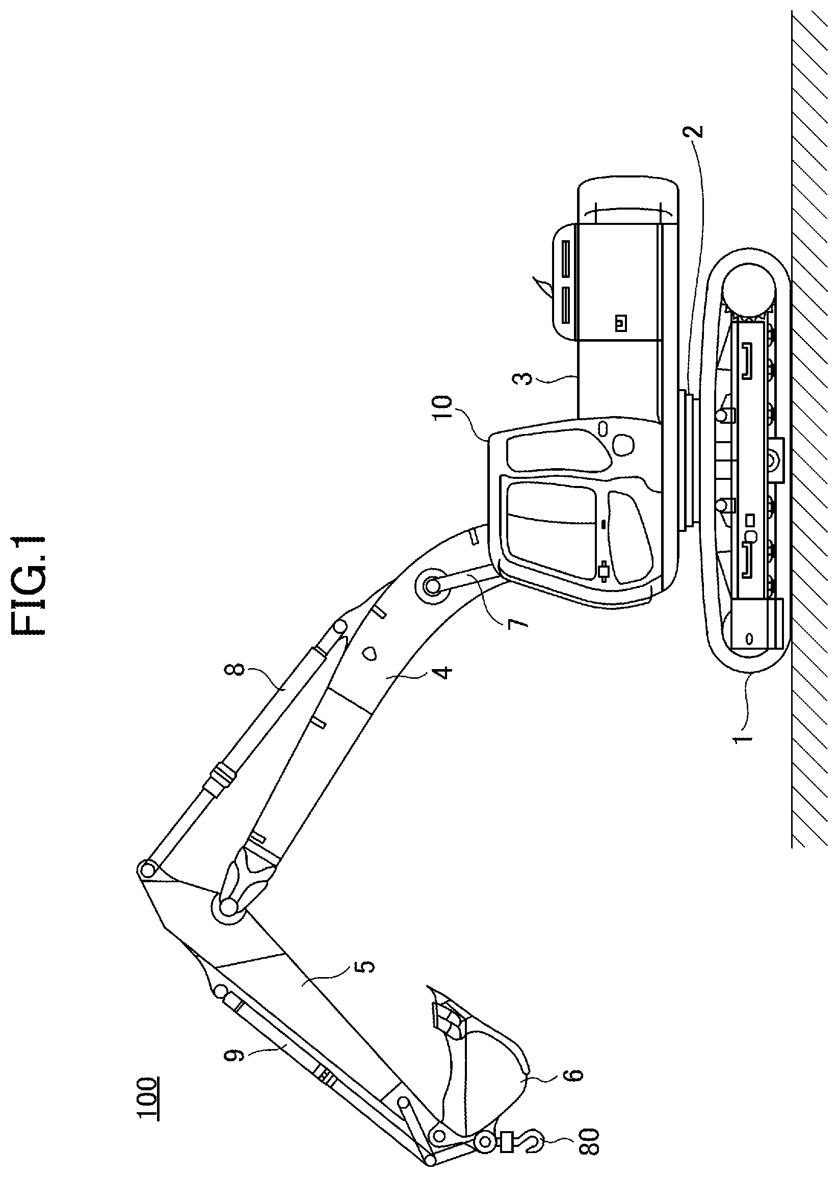 Patent US12305366 — Shovel — Figure 1