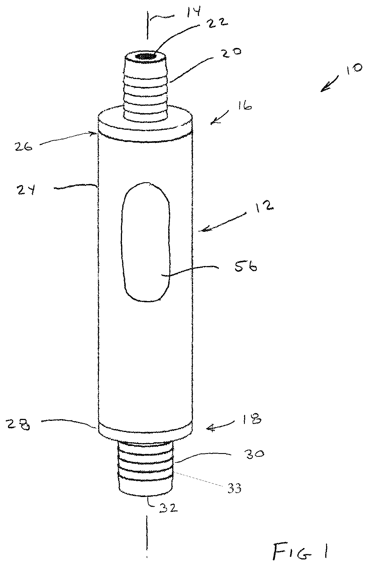 Patent US12305375 — Anti-backflow plumbing fitting — Figure 1
