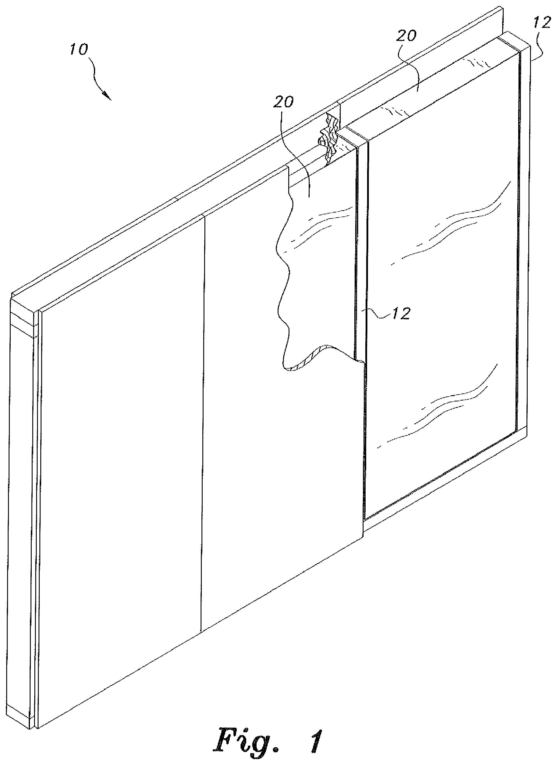 Patent US12305384 Figure 1 – Building insulation system