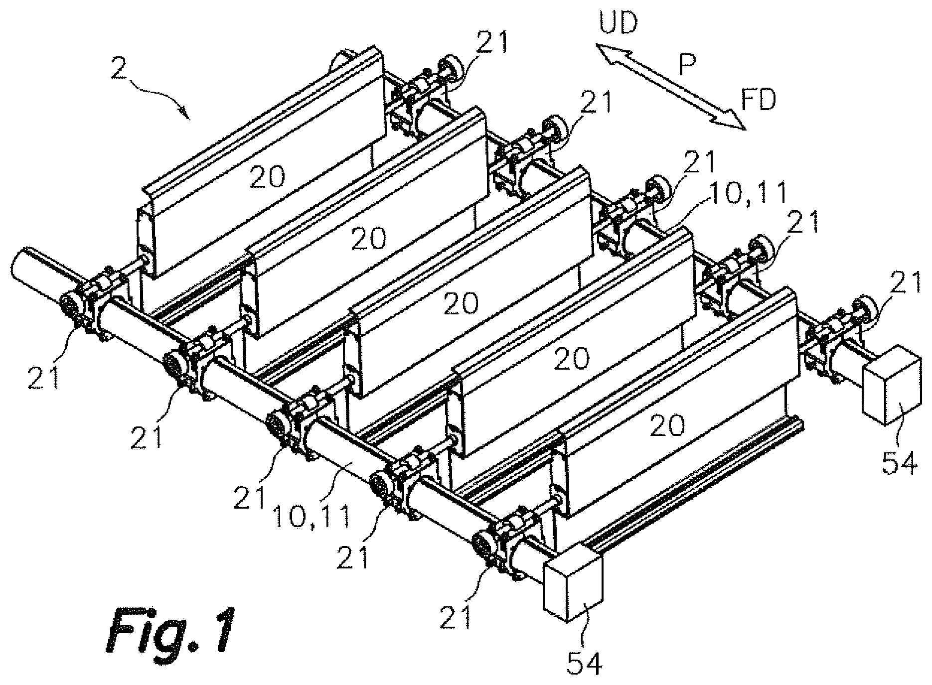 Patent US12305403 — Foldable structure for a sunshade, a shutter or a fence — Figure 1