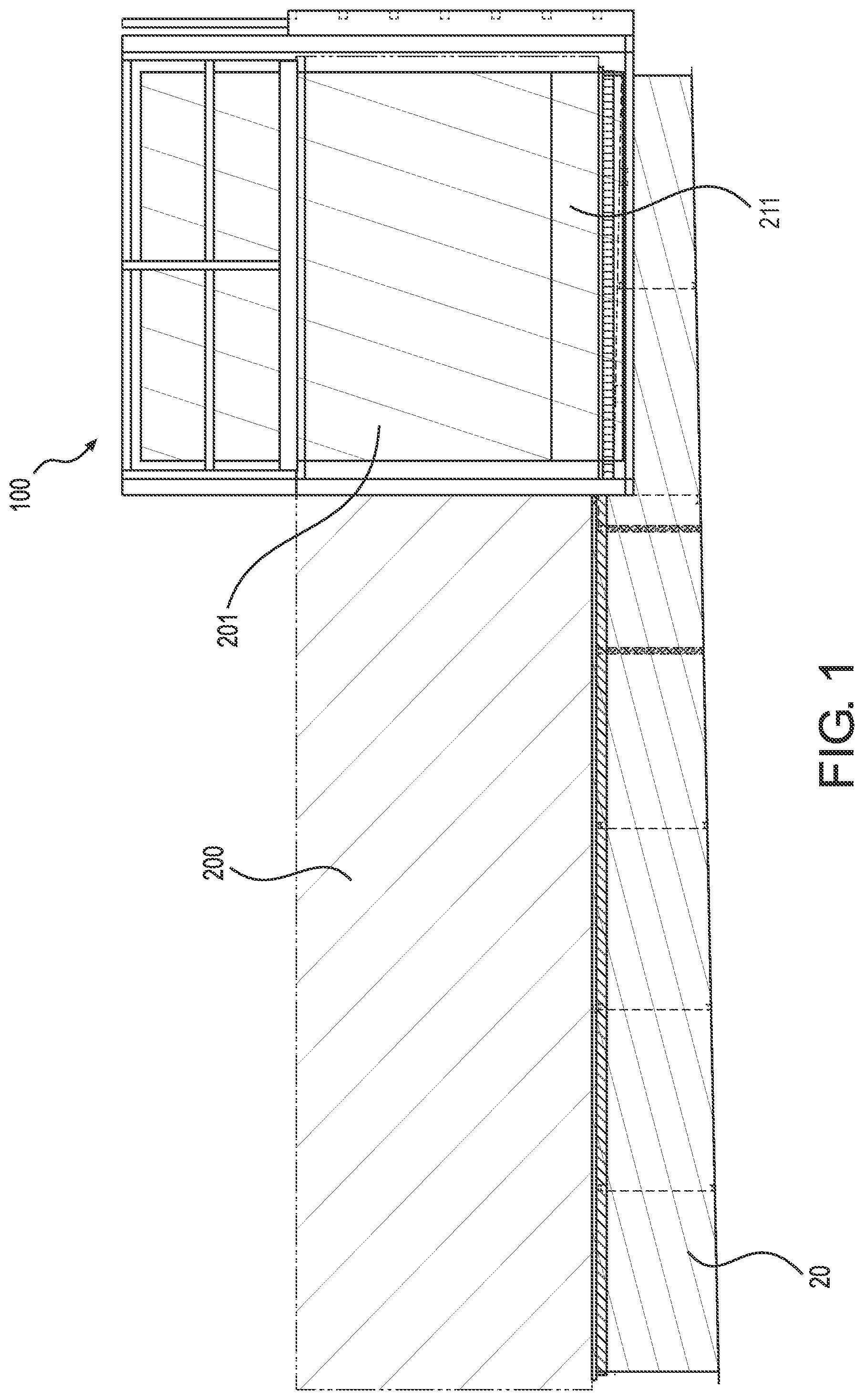 Patent US12305411 — System for accessing and/or allowing safe movement on a unit mounted on a structural support — Figure 1