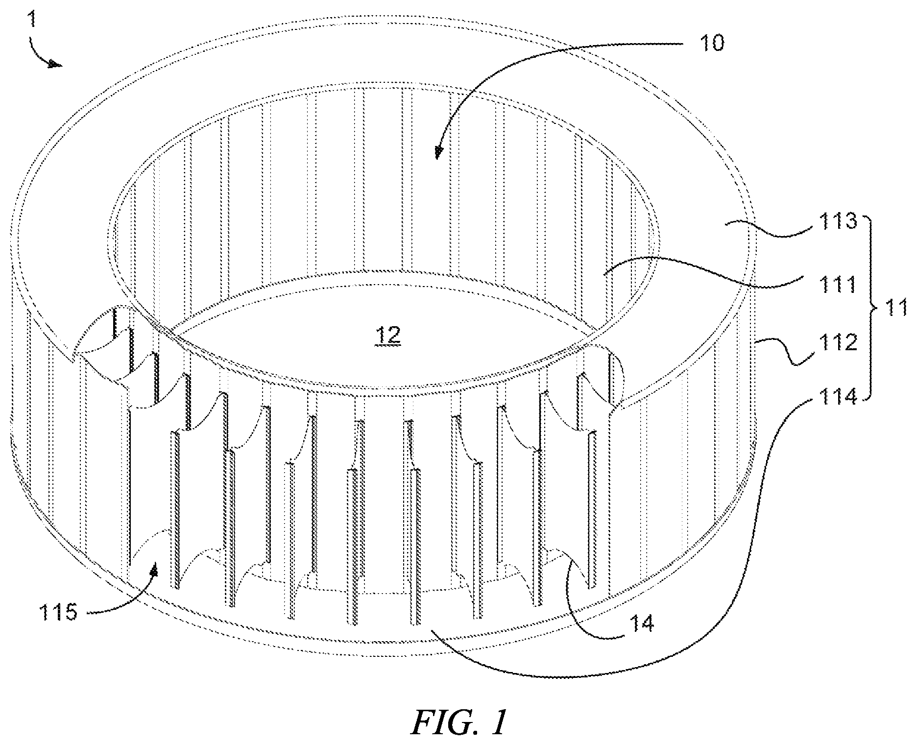 Patent US12305418 — Inflatable product — Figure 1